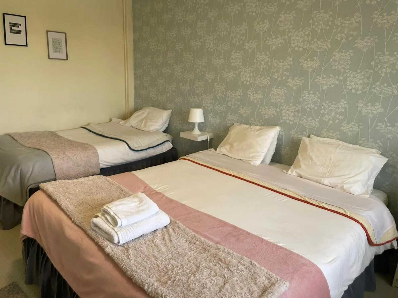 Bed in Liber Guest House