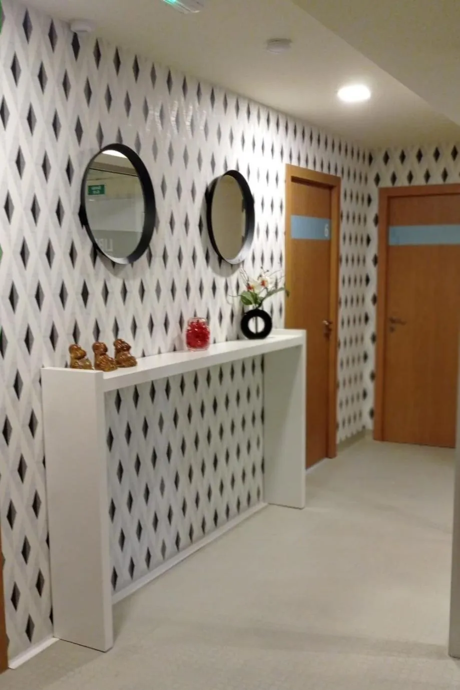 Lobby or reception in Liber Guest House