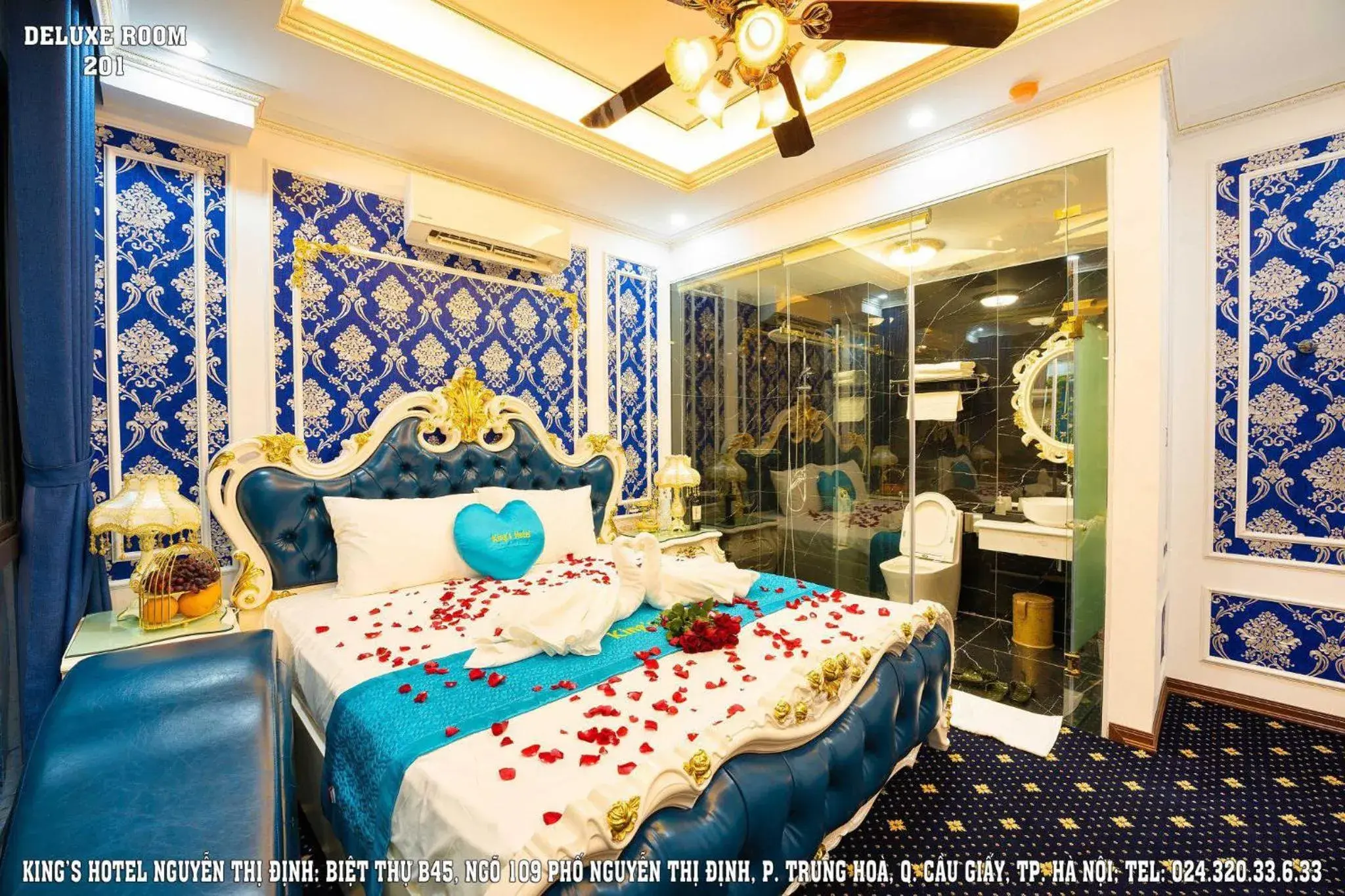 Bed in King's Hotel Nguyễn Thị Định Bed in King's Hotel Nguyễn Thị Định