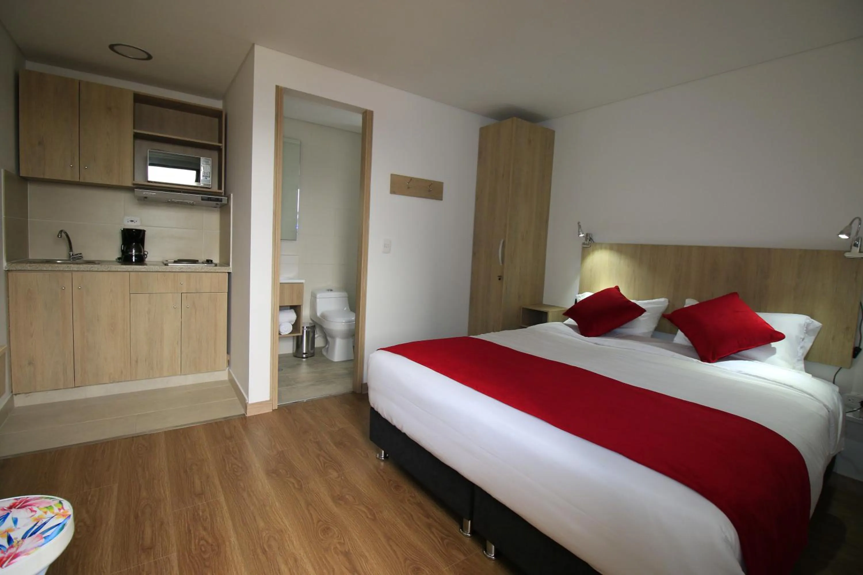 Bedroom, Bed in Normandía Tower