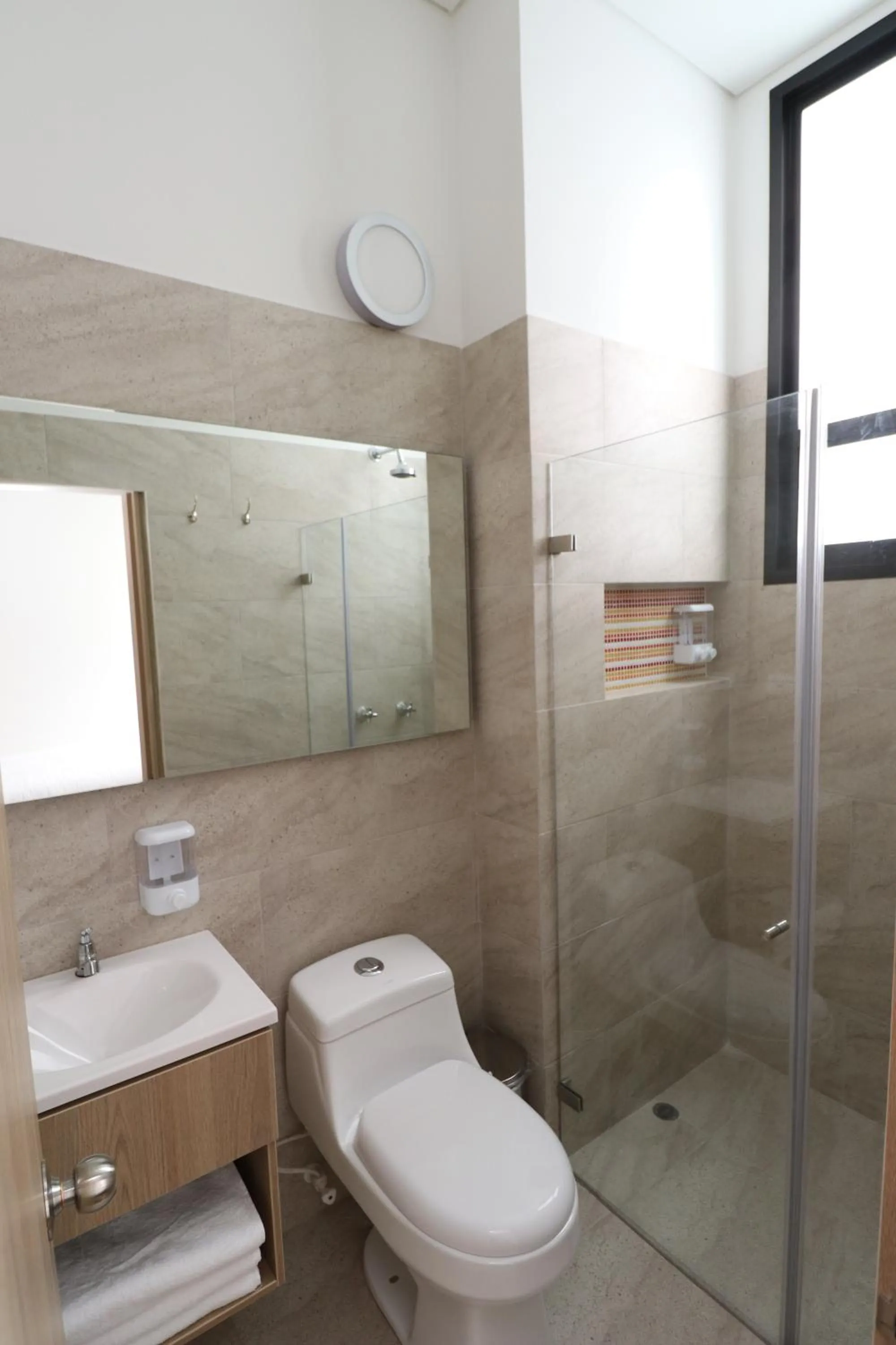 Bathroom in Normandía Tower