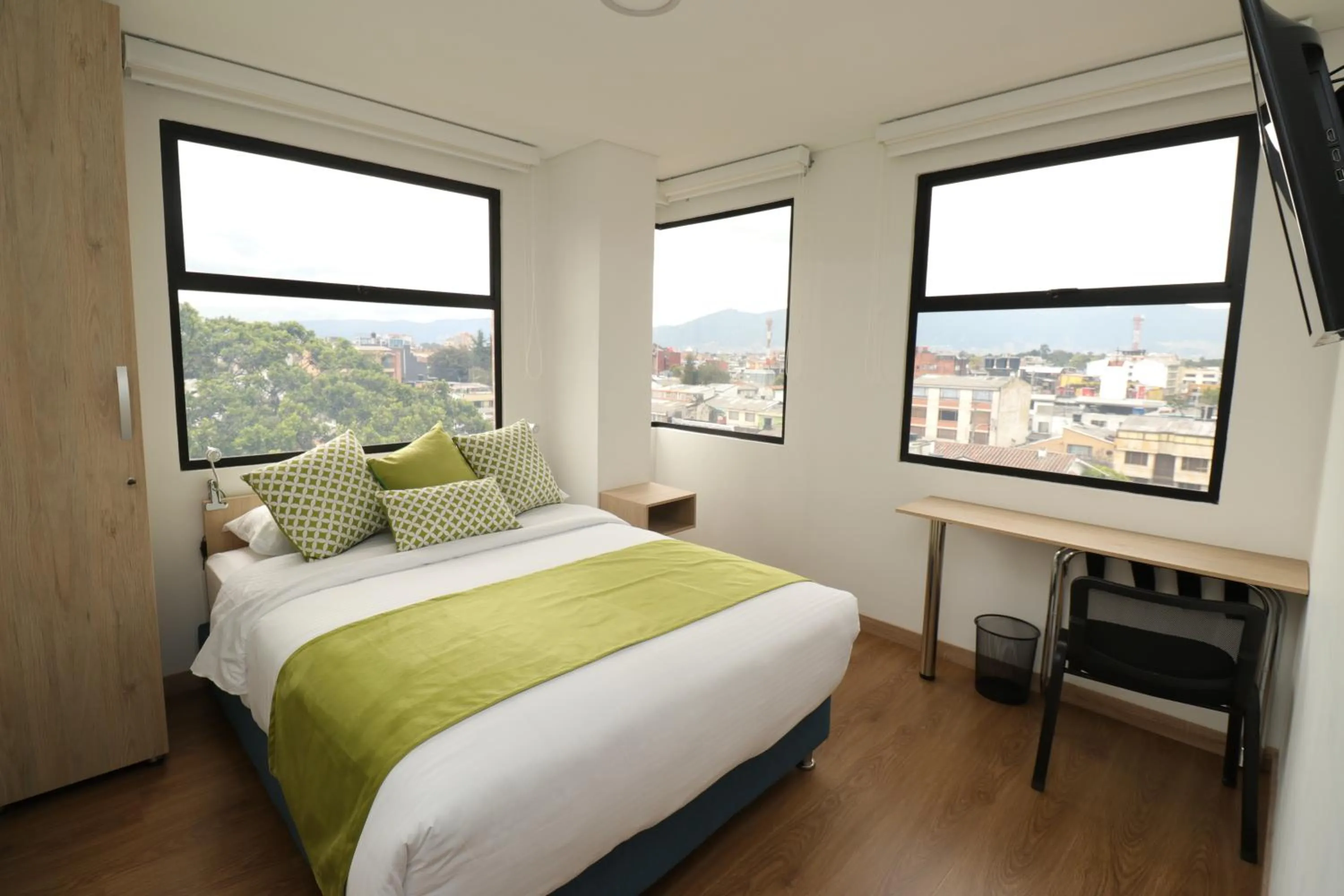 View (from property/room), Bed in Normandía Tower