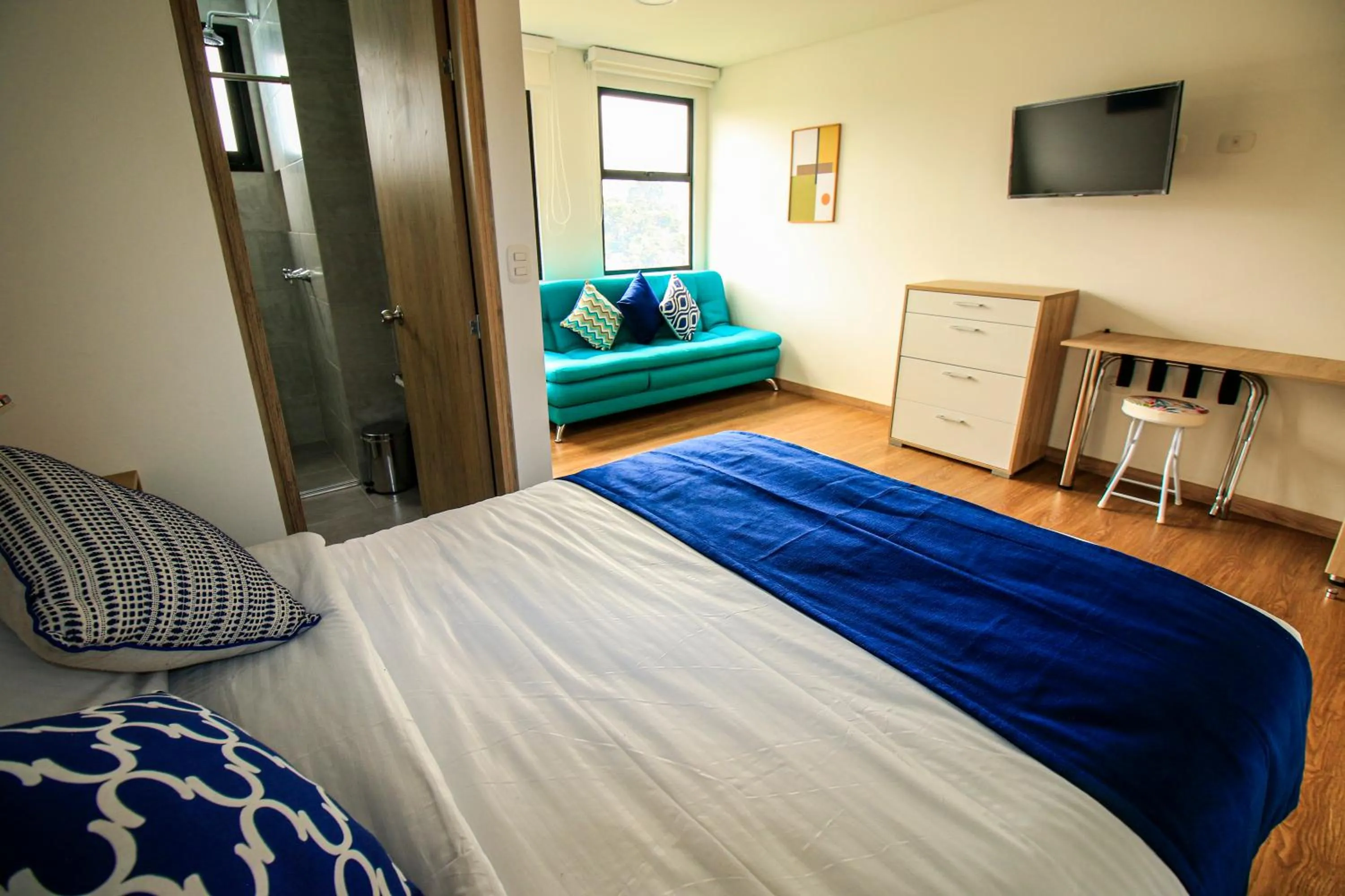 Bed in Normandía Tower