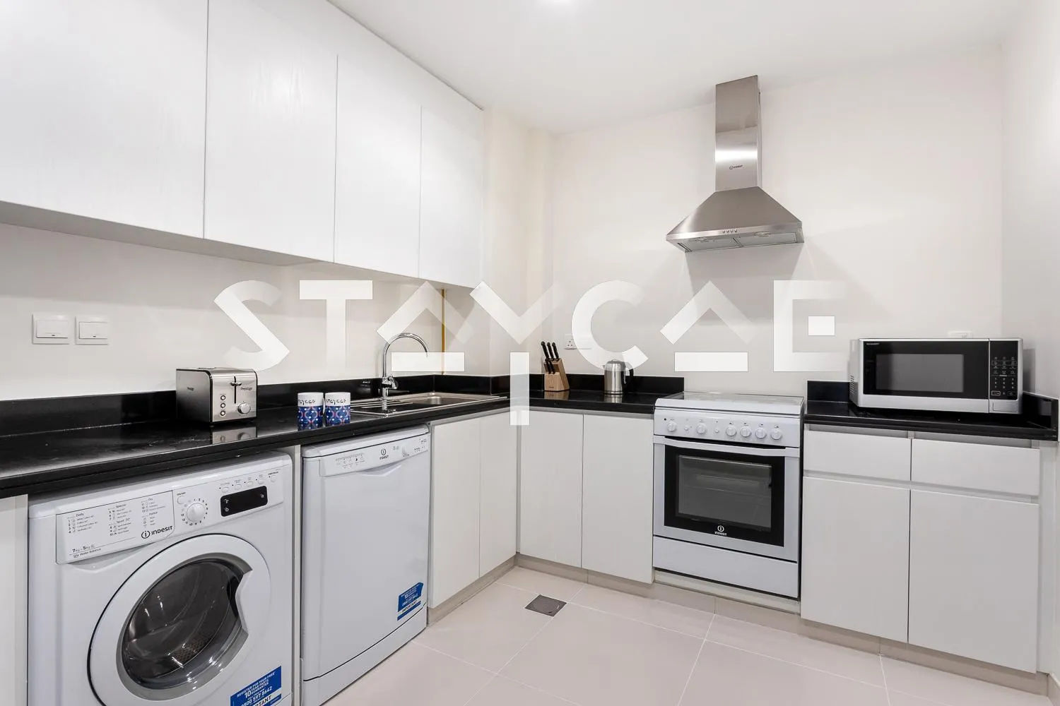 Kitchen or kitchenette in Staycae Holiday Homes - Celestia