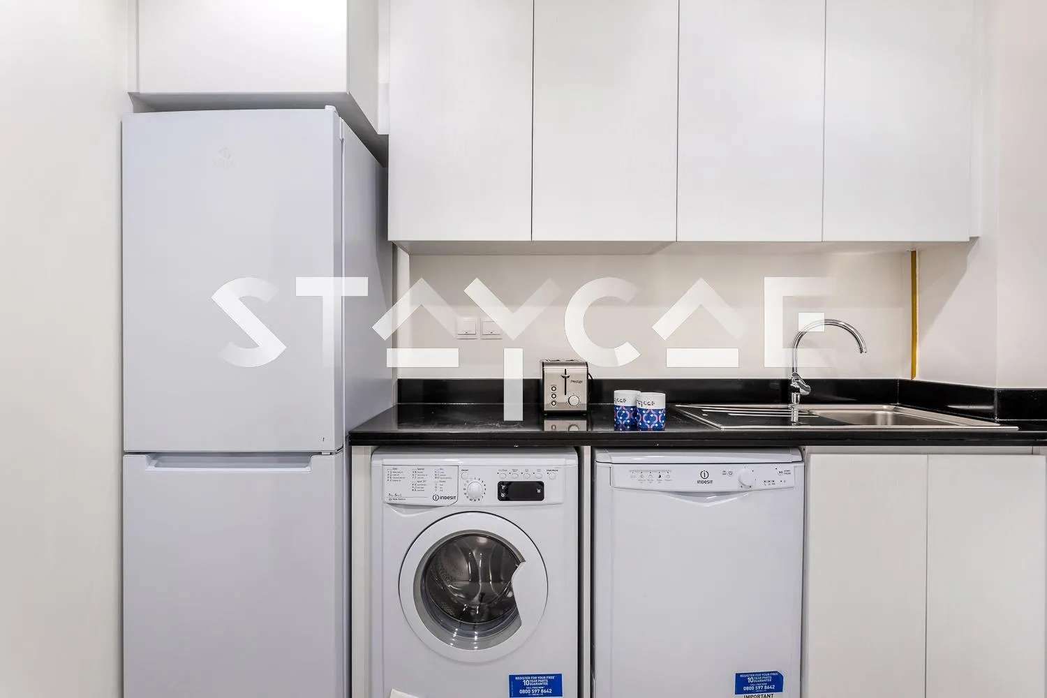 Kitchen or kitchenette in Staycae Holiday Homes - Celestia