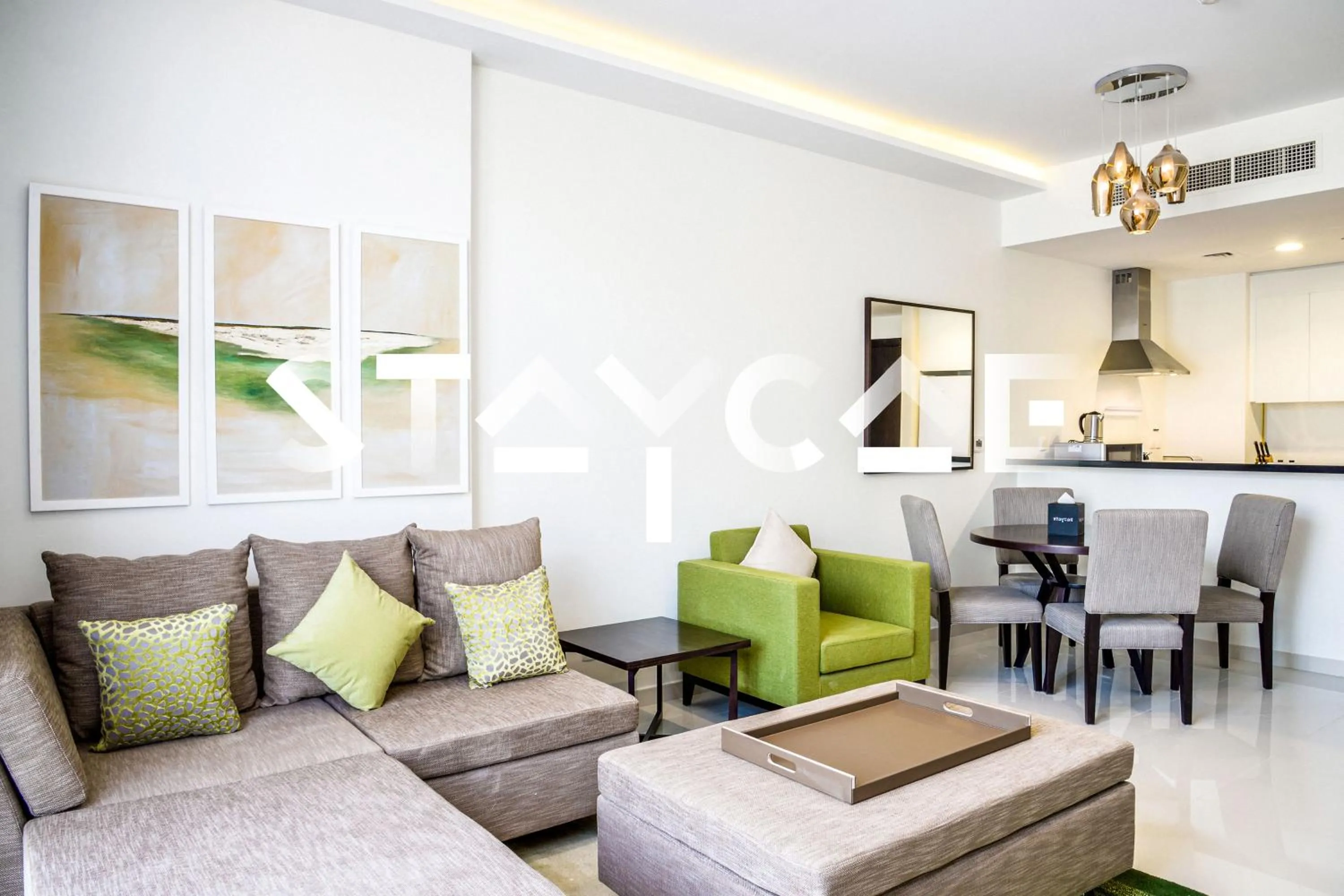 Living room in Staycae Holiday Homes - Celestia