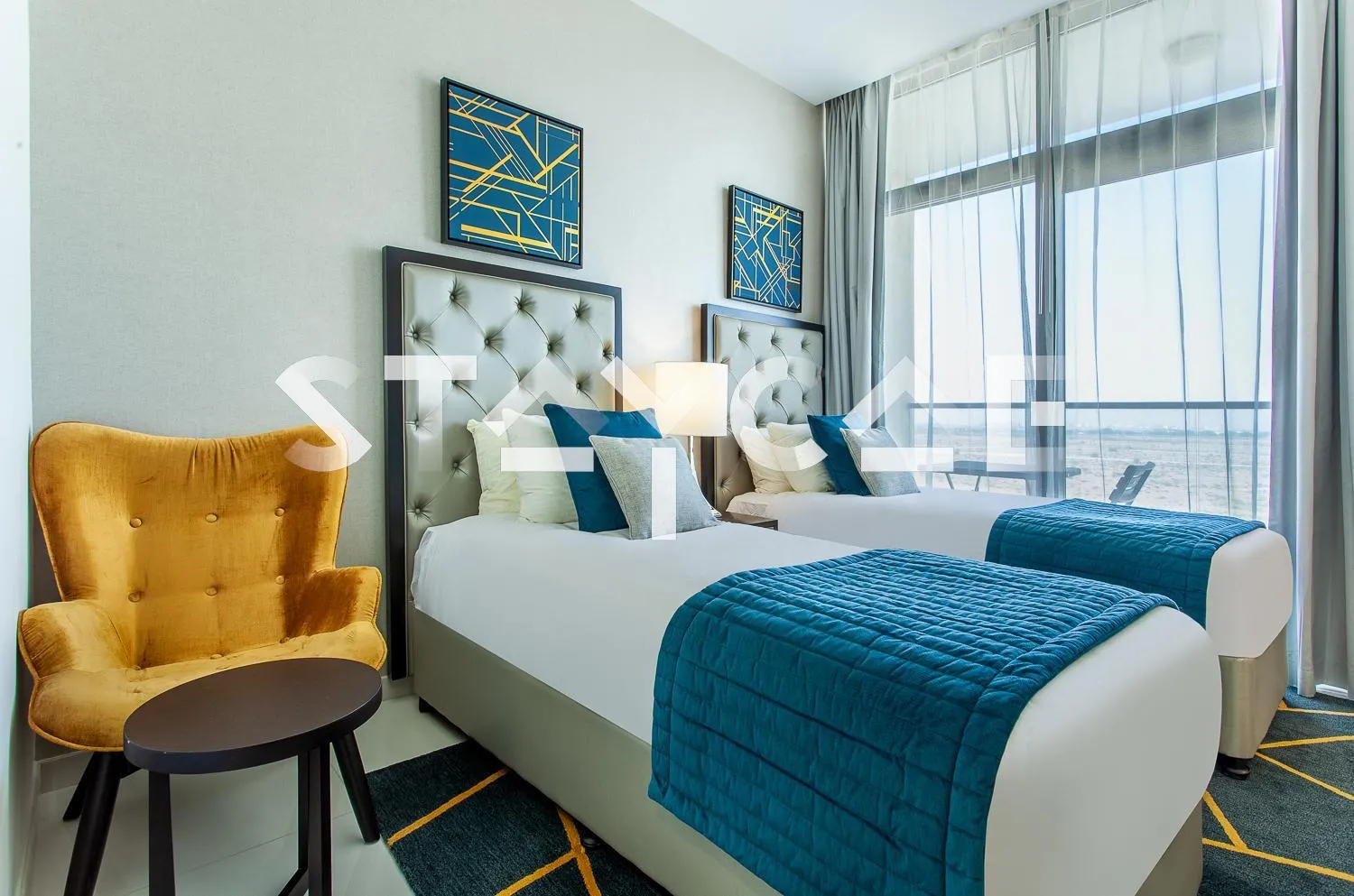 Bed in Staycae Holiday Homes - Celestia