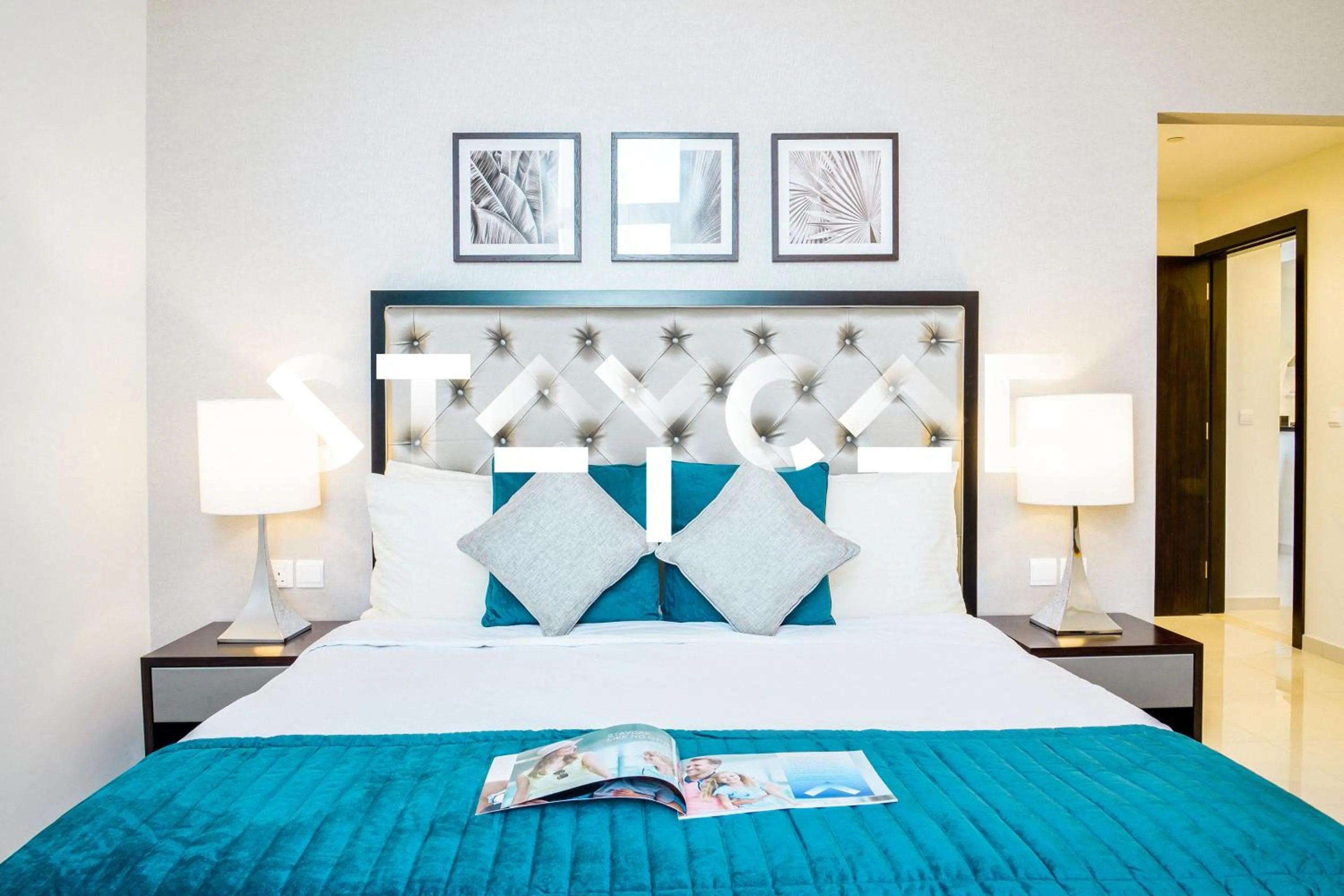 Bed in Staycae Holiday Homes - Celestia