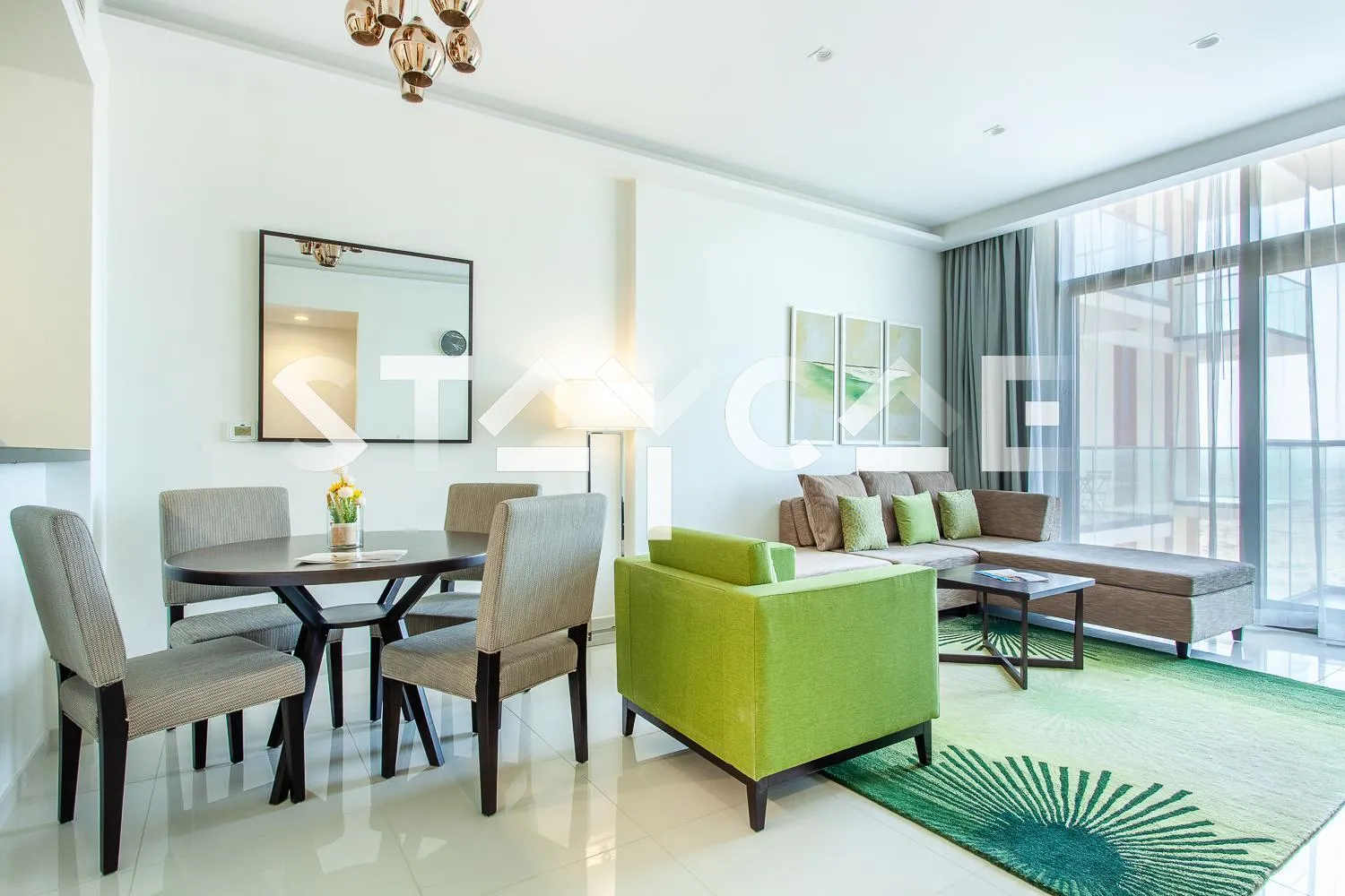 Living room in Staycae Holiday Homes - Celestia