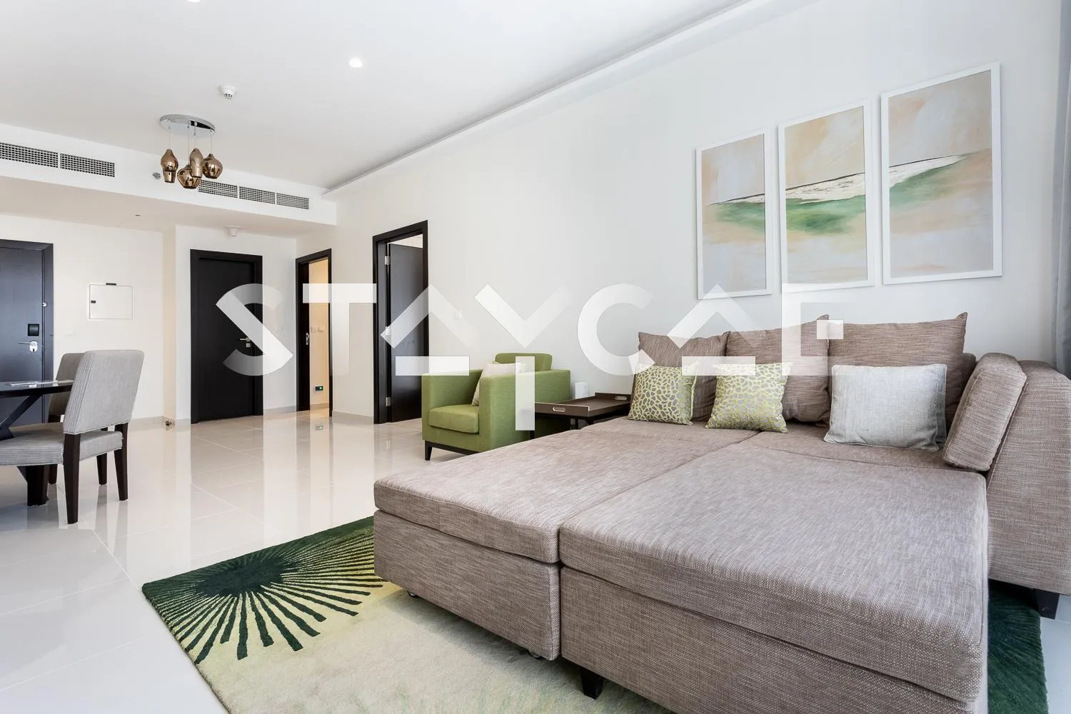 Living room, Bed in Staycae Holiday Homes - Celestia