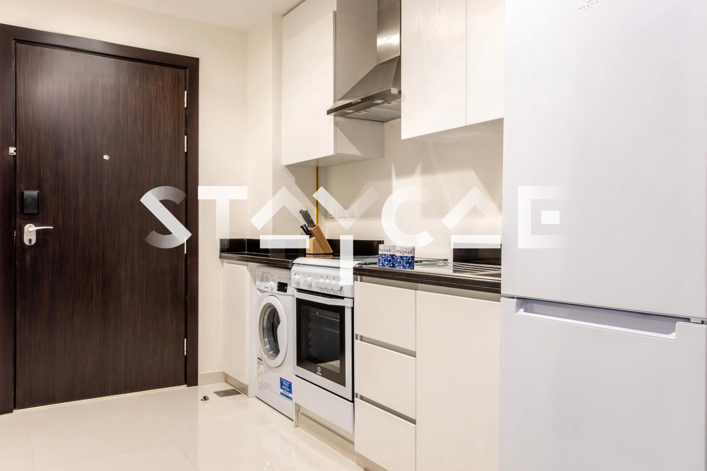 Kitchen or kitchenette in Staycae Holiday Homes - Celestia