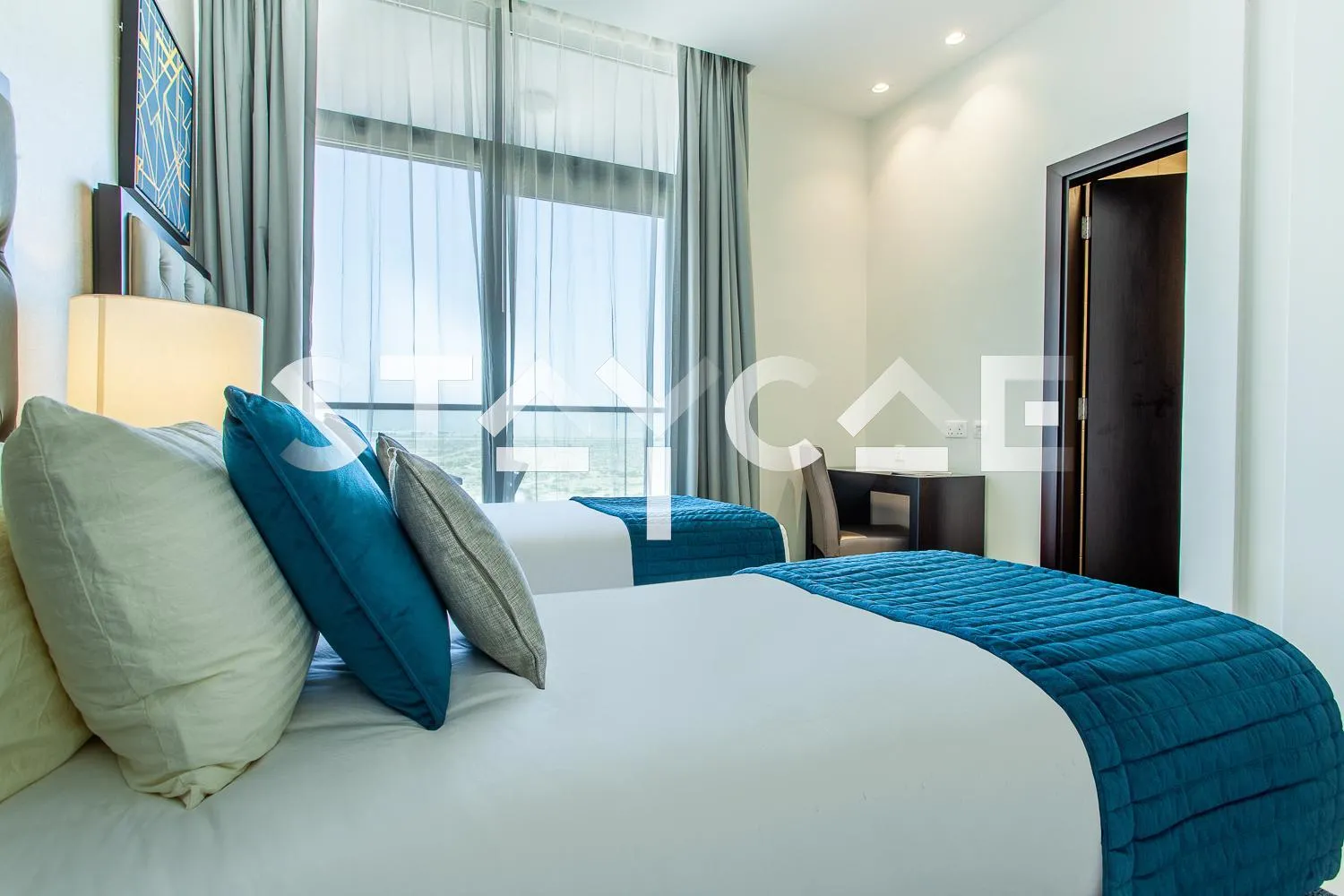 Bed in Staycae Holiday Homes - Celestia