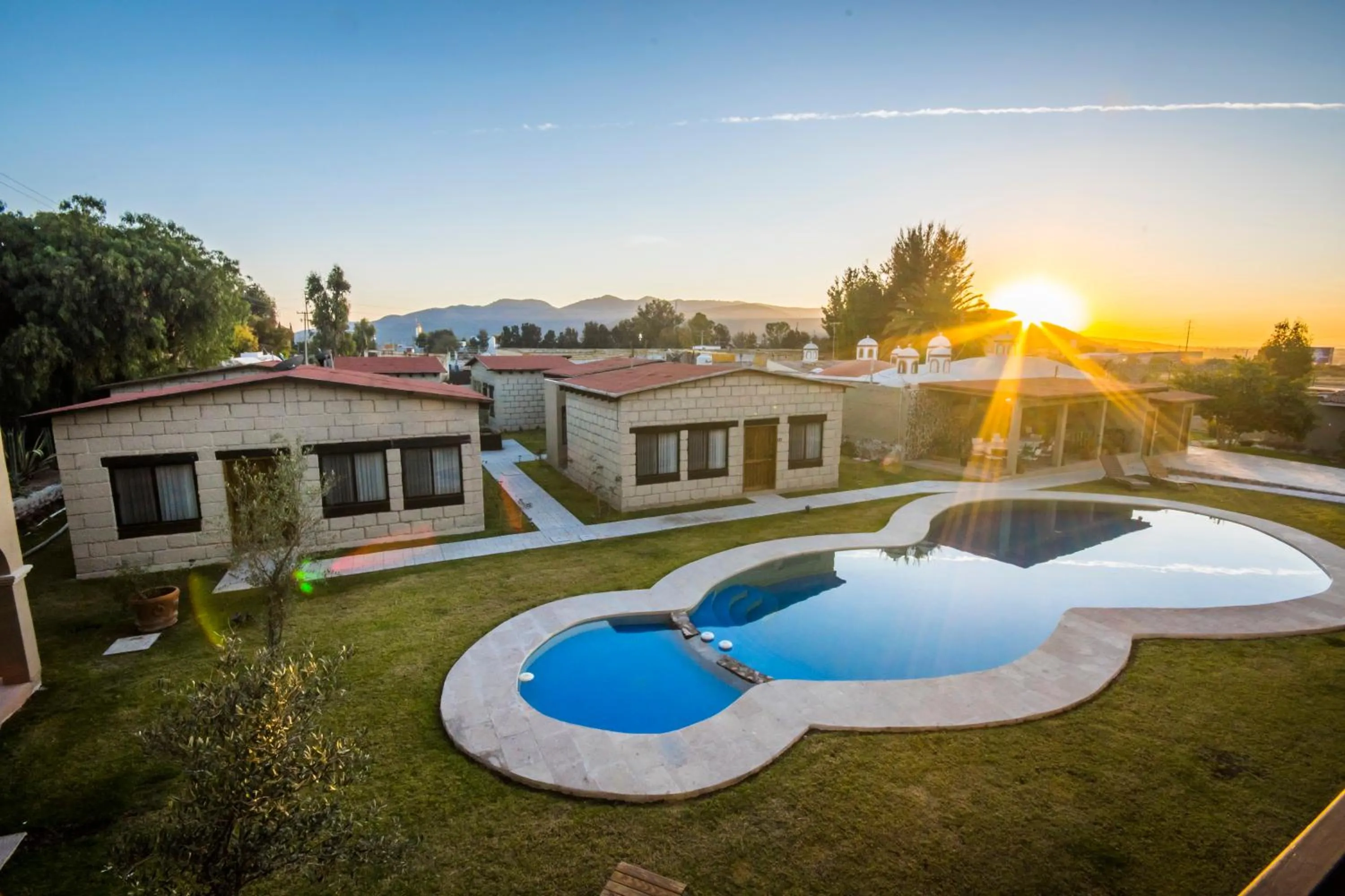 Pool view in Real de Corralejo