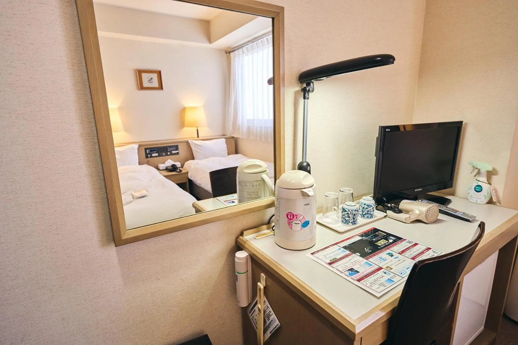 Bed in Hotel Astir Nagoya Sakae
