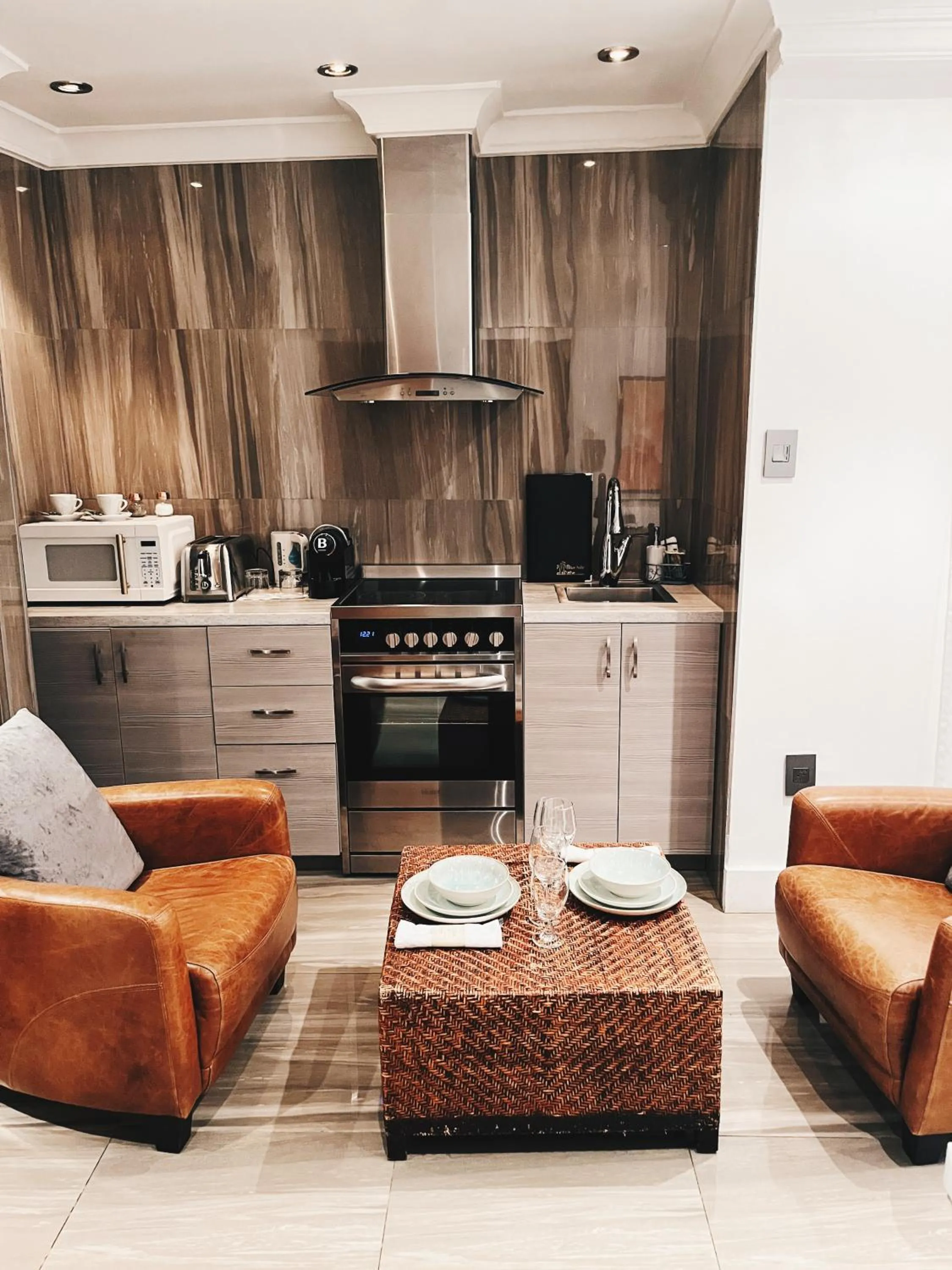 Dining area in Hotel Kutuma