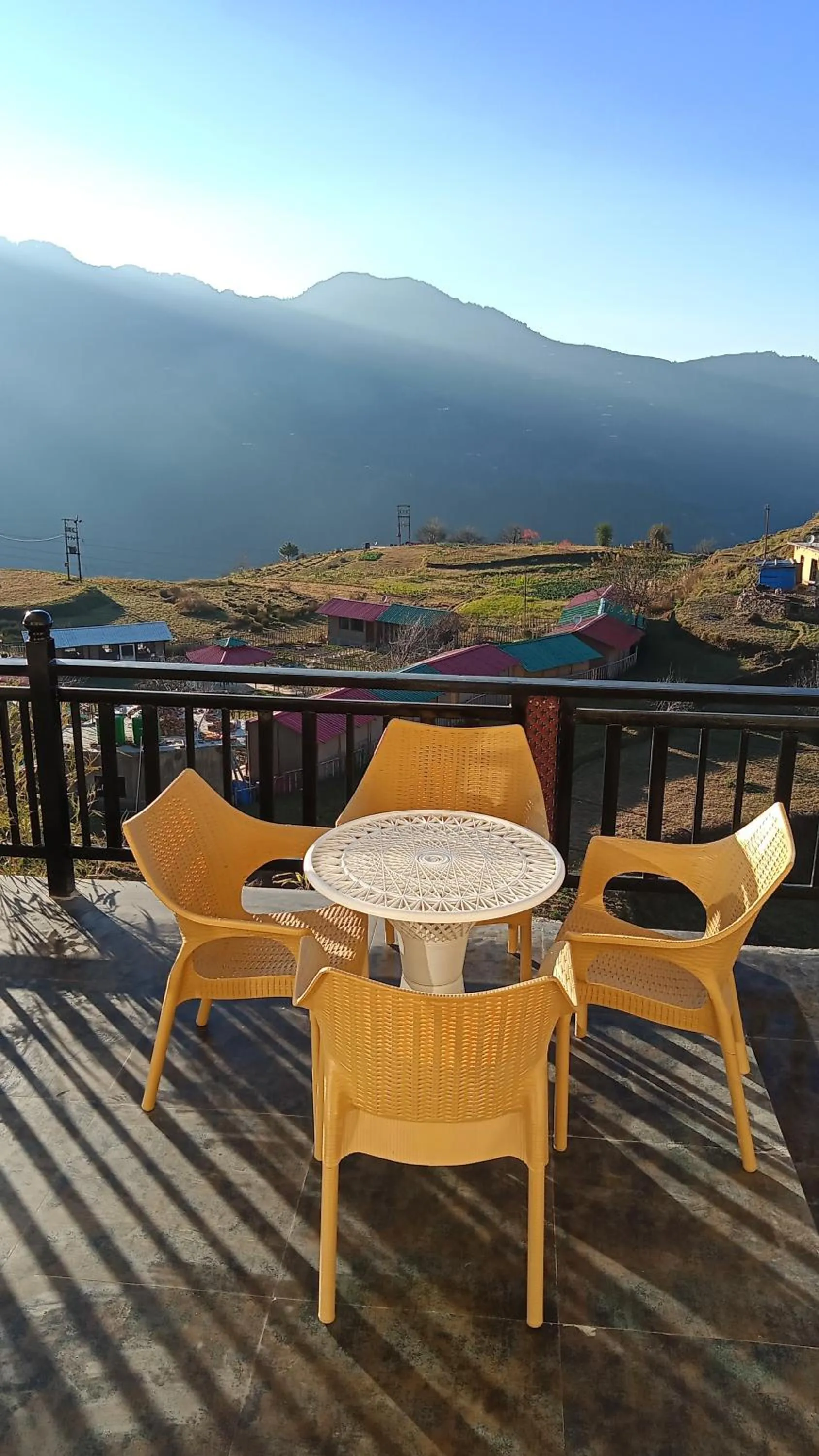 Balcony/Terrace in Hotel Alpine Musk