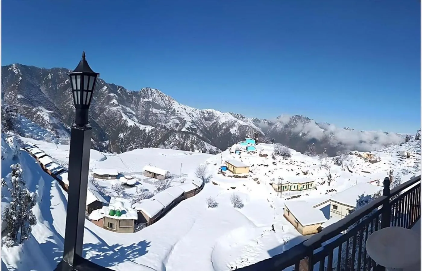 View (from property/room) in Hotel Alpine Musk