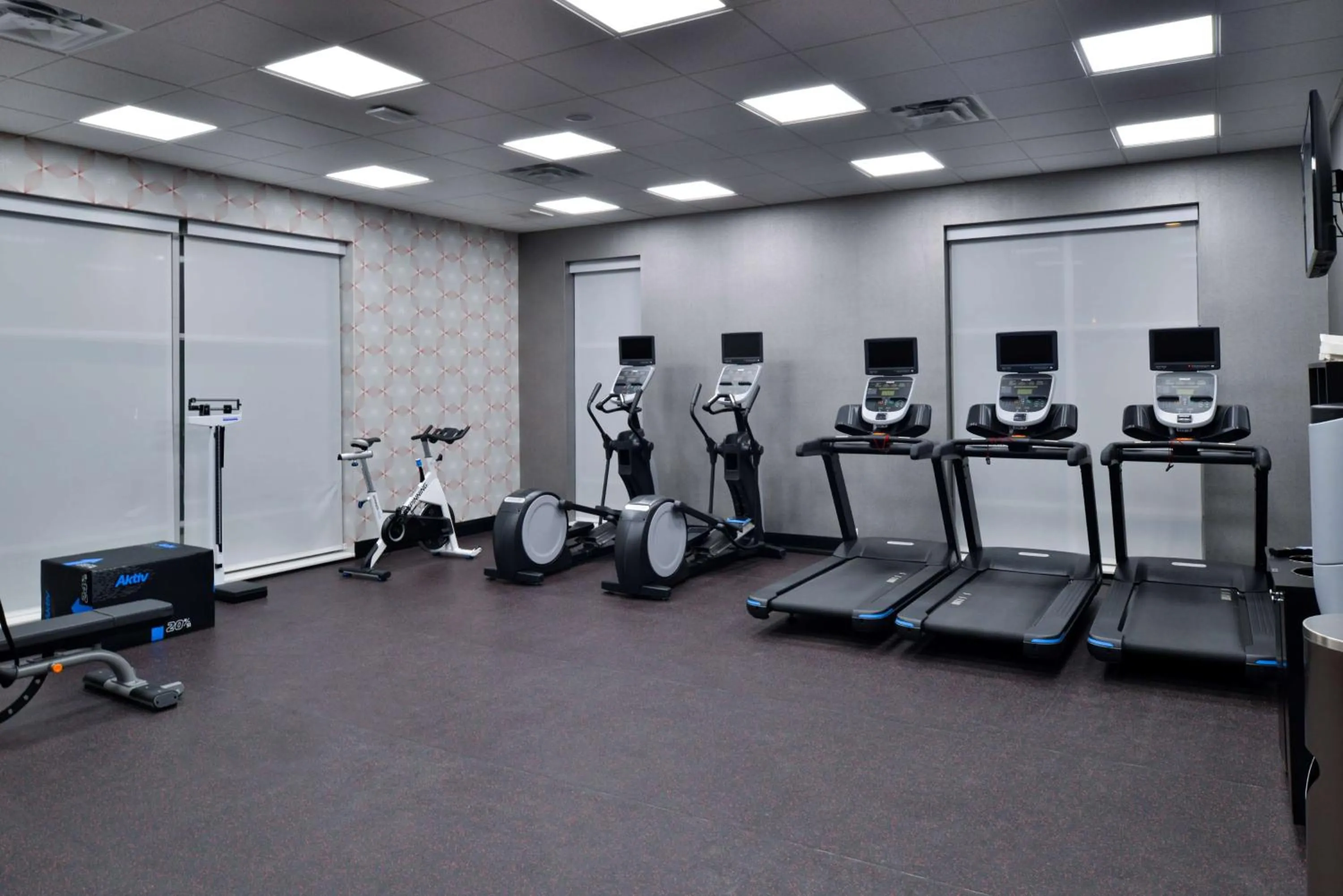Fitness centre/facilities in Hampton Inn & Suites Greensboro Downtown, Nc