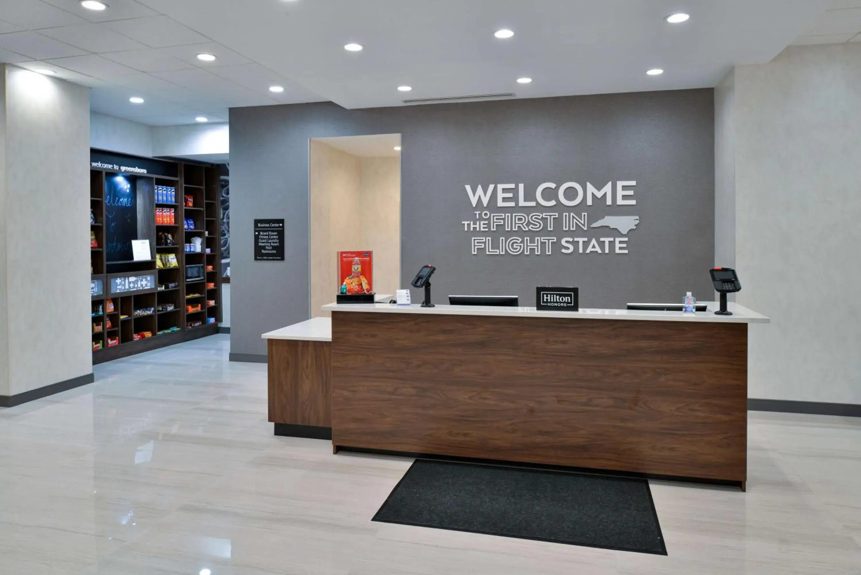 Lobby or reception in Hampton Inn & Suites Greensboro Downtown, Nc Lobby or reception in Hampton Inn & Suites Greensboro Downtown, Nc