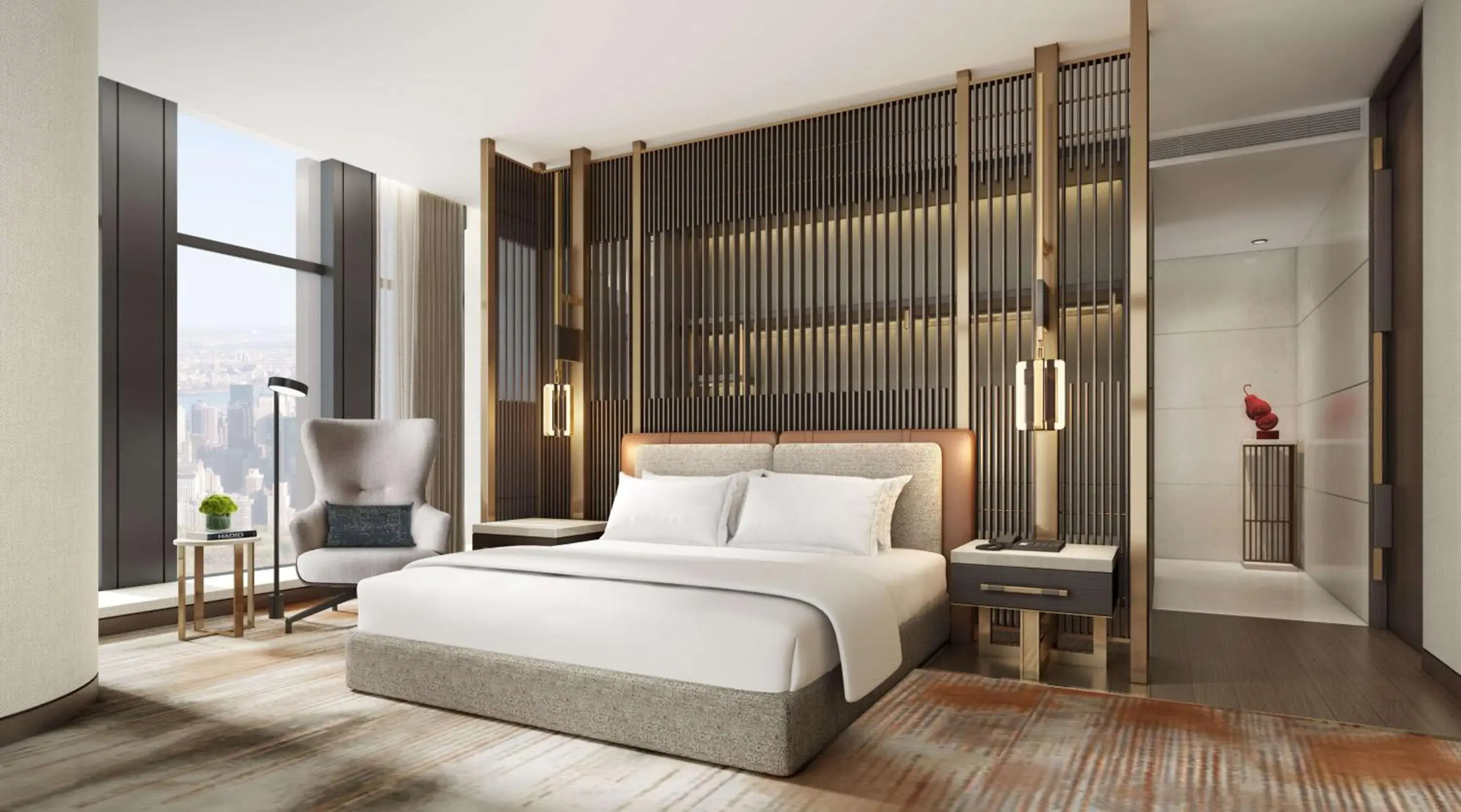 Bed in Hilton Lanzhou City Center Bed in Hilton Lanzhou City Center