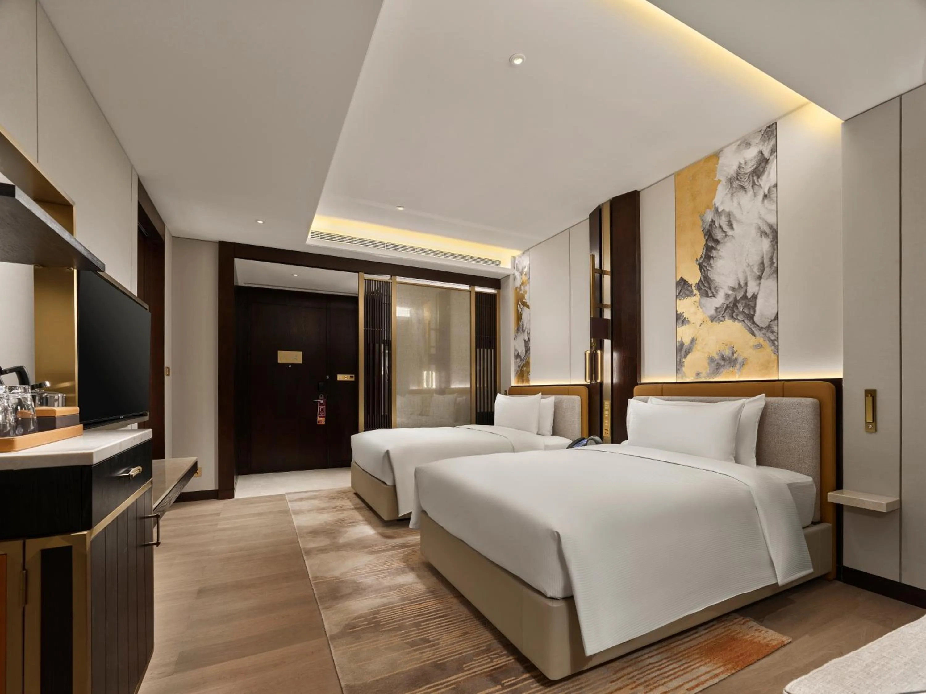 Bed in Hilton Lanzhou City Center