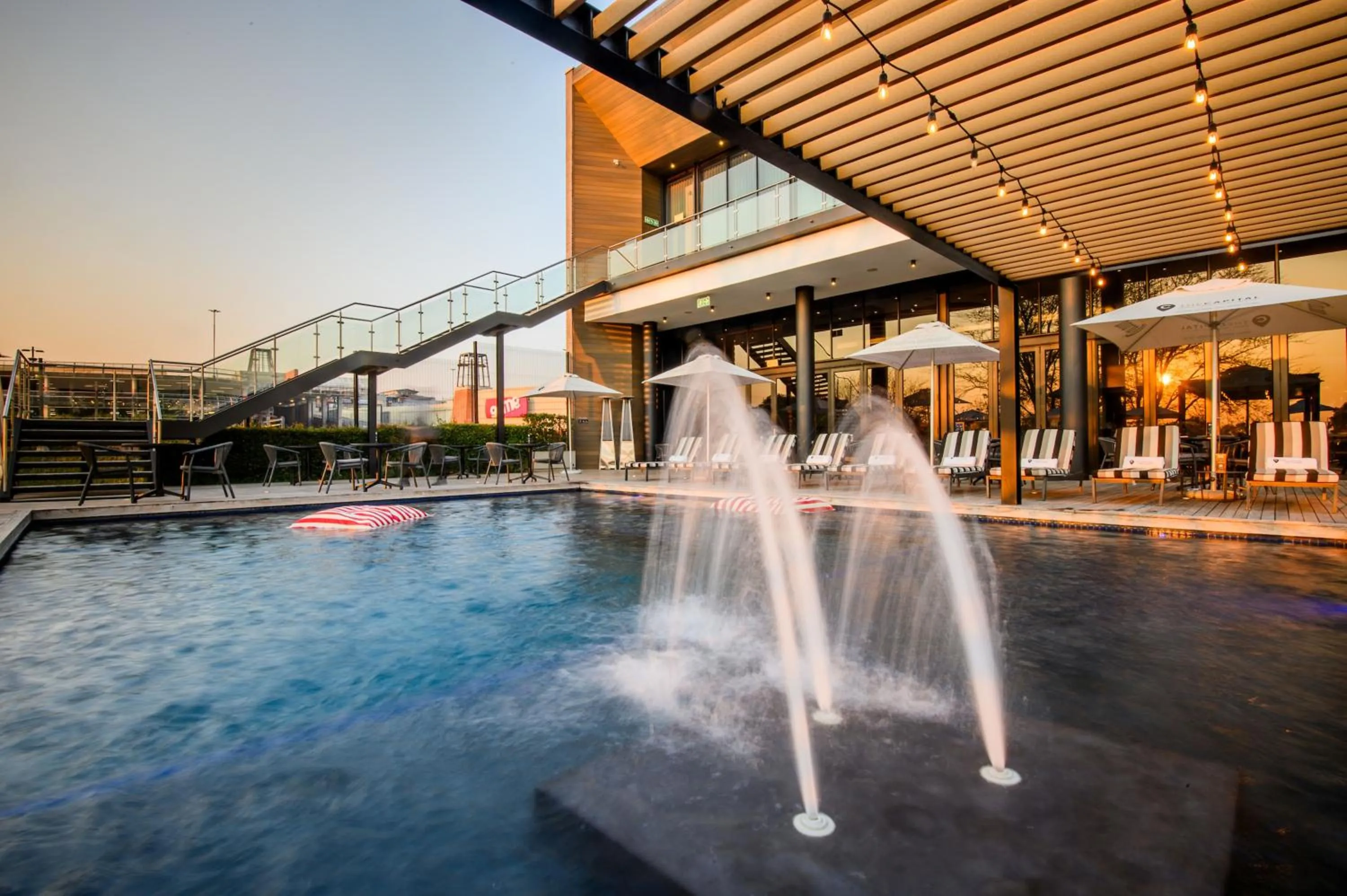 Pool view in The Capital Mbombela