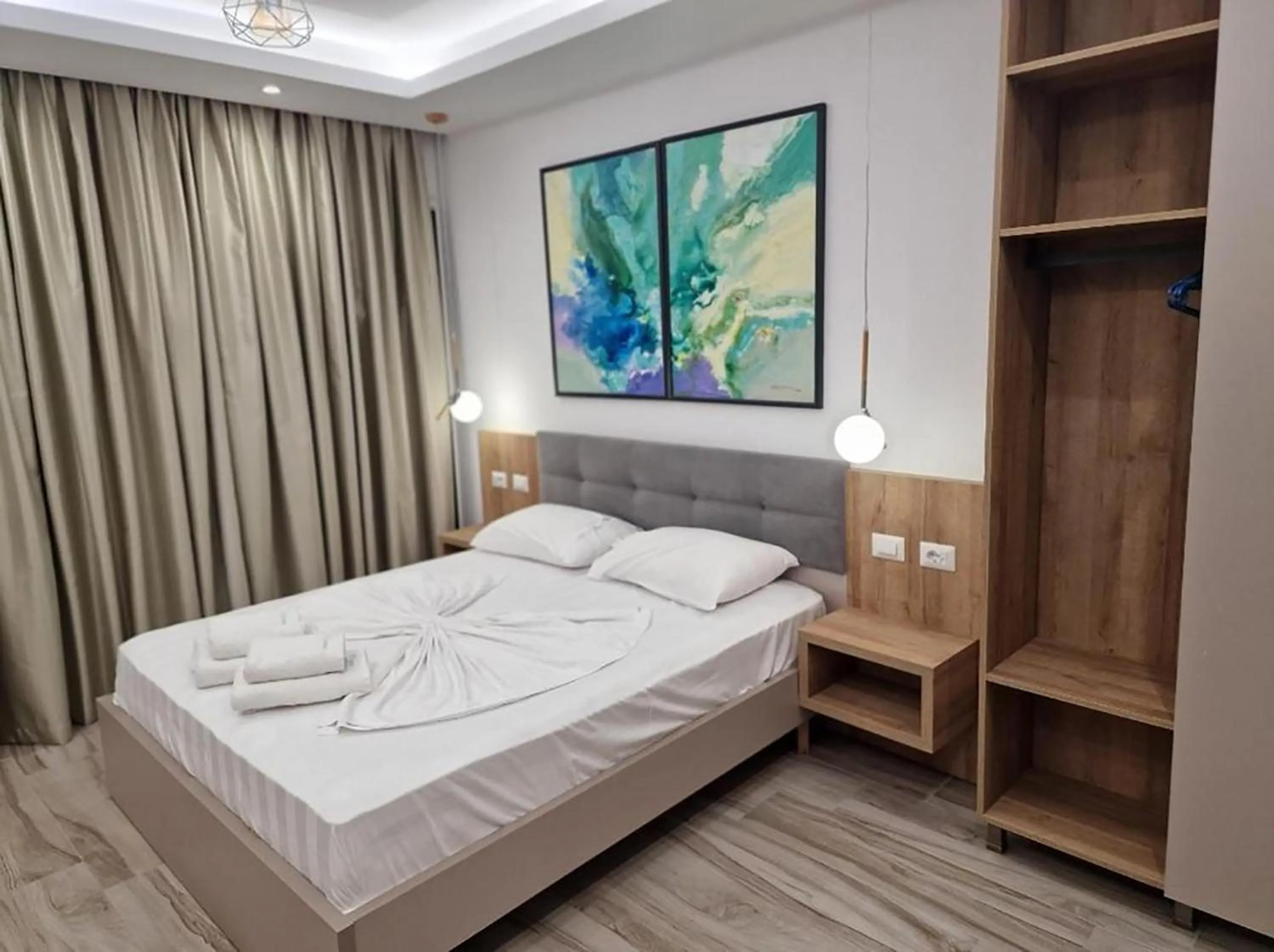Bed in Joanna Suites