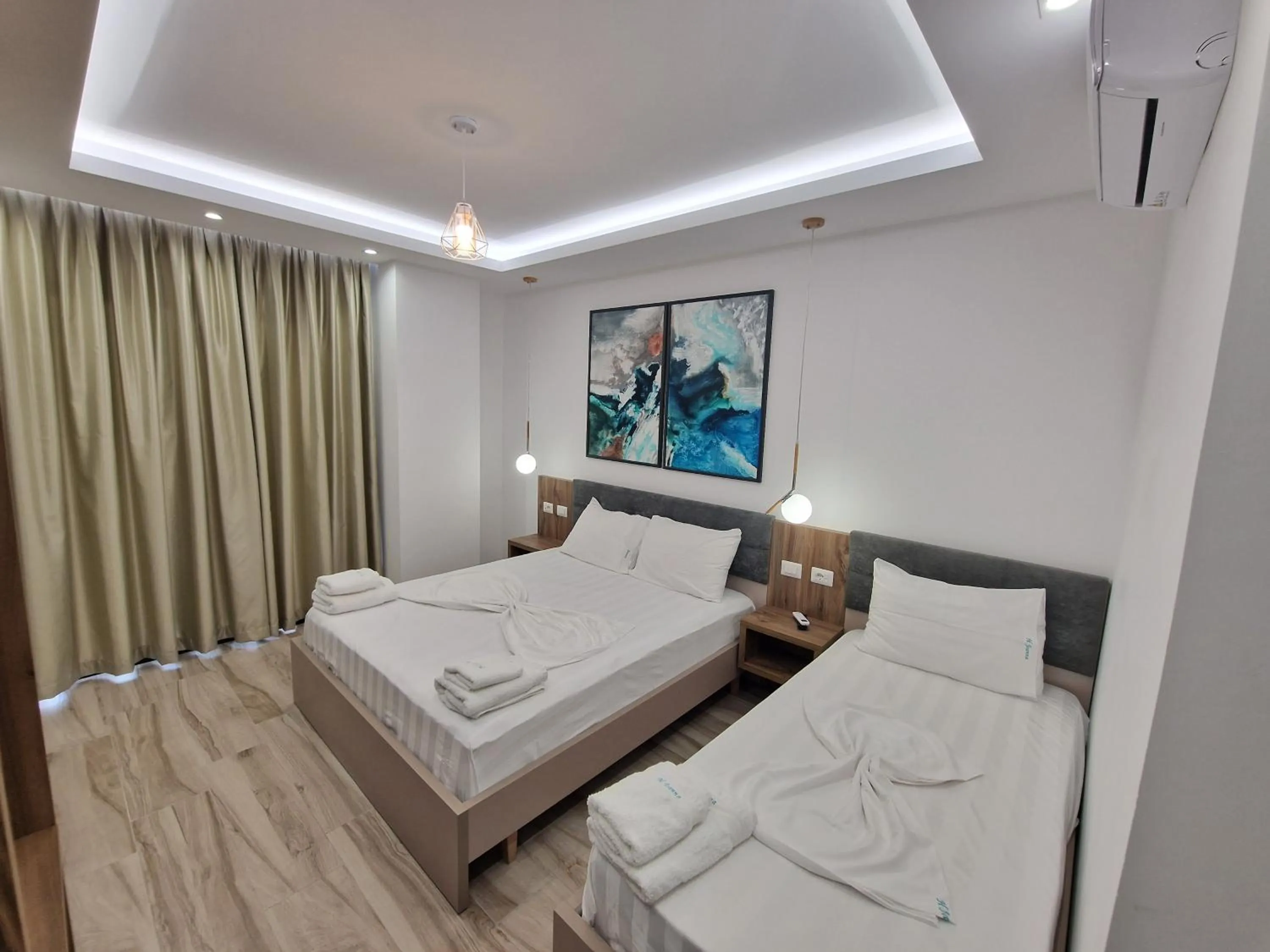 Photo of the whole room, Bed in Joanna Suites