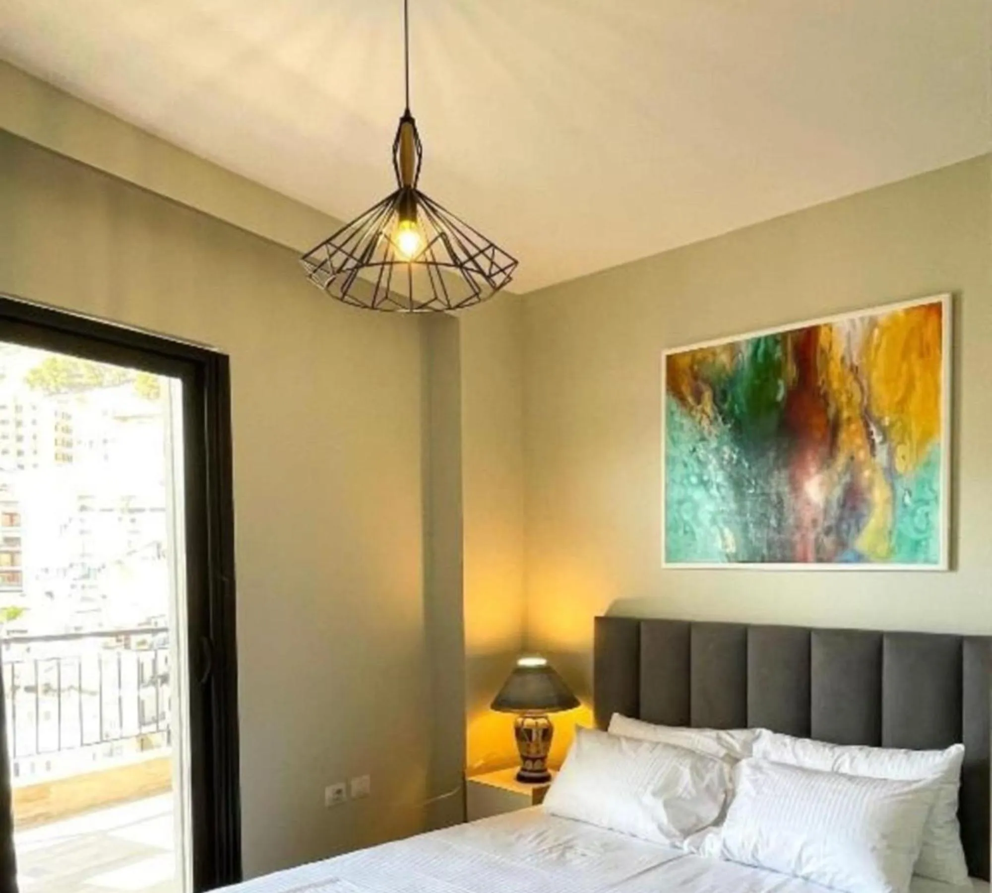 Bed in Joanna Suites