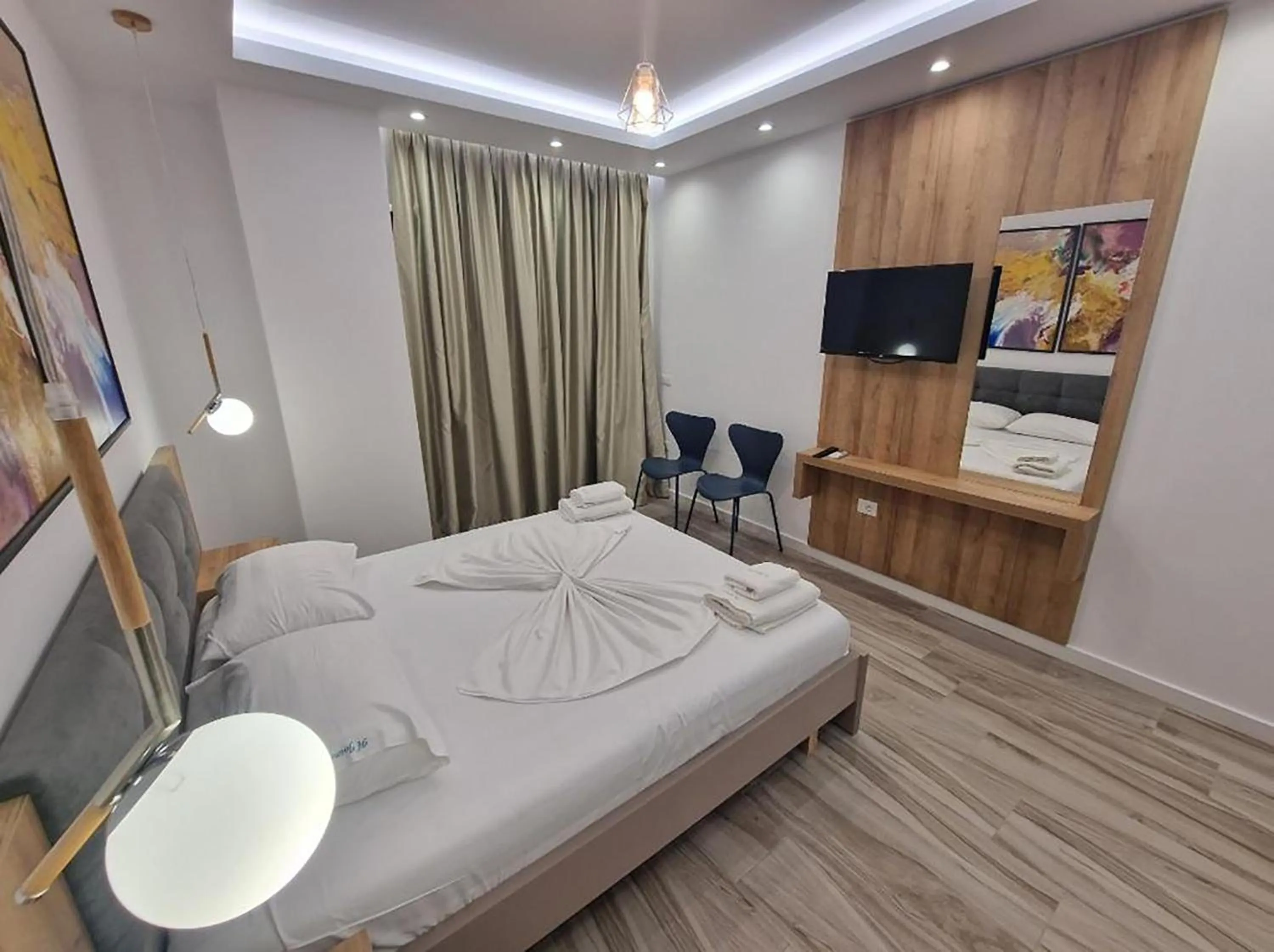 Bed in Joanna Suites