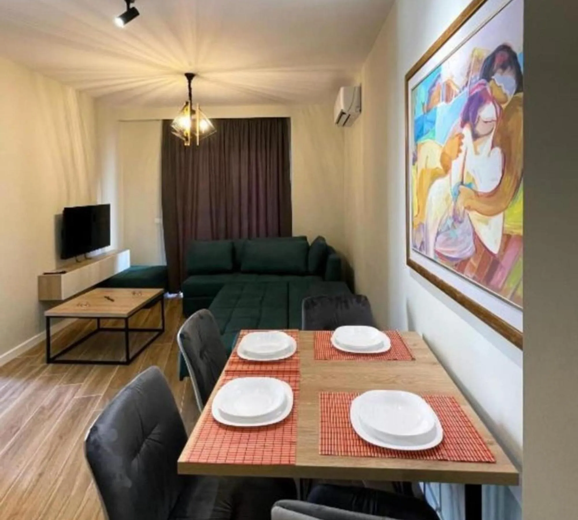 Living room in Joanna Suites