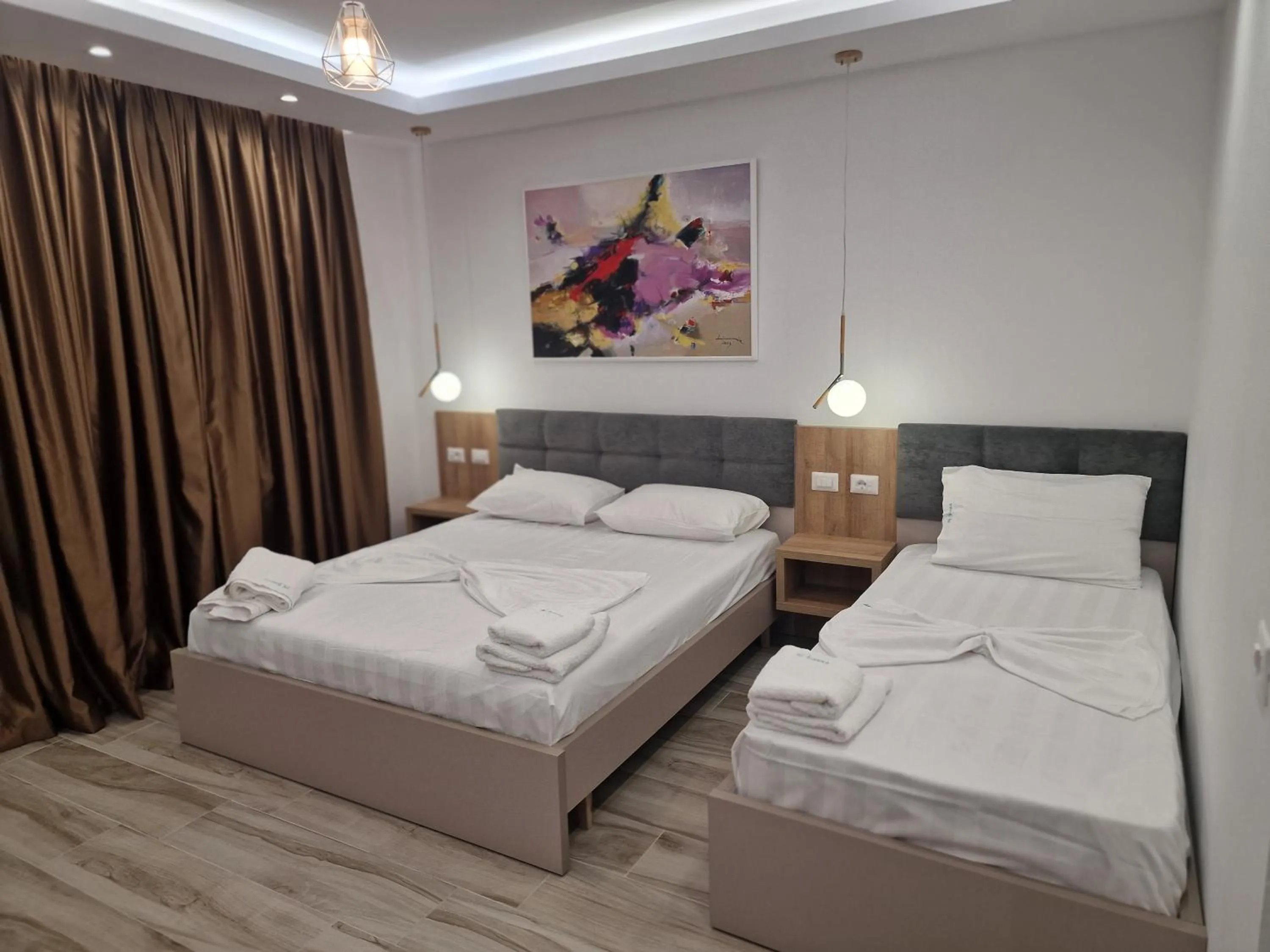 Bed in Joanna Suites