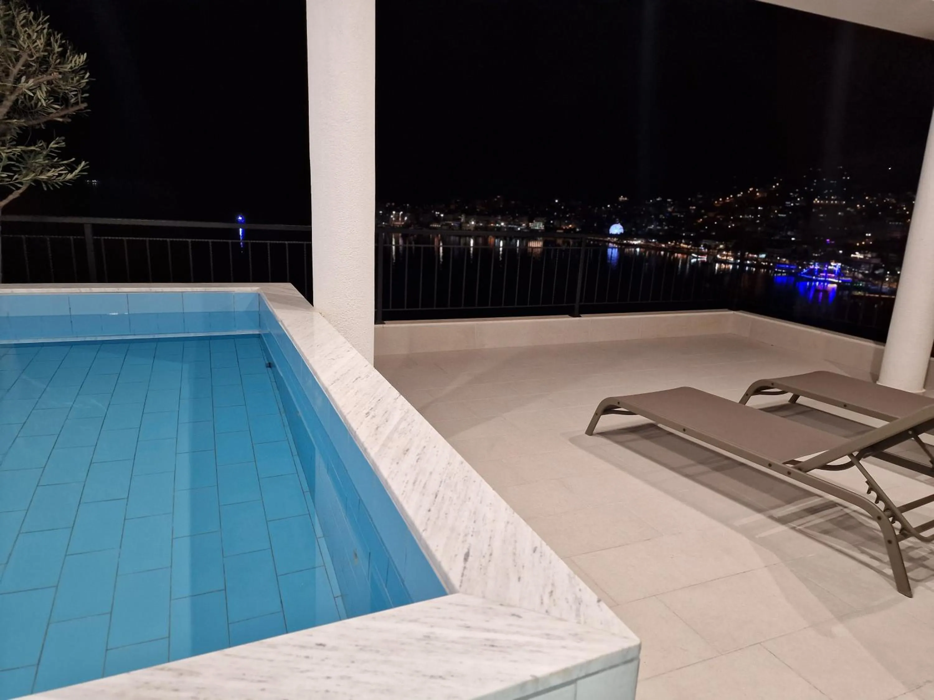 Pool view in Joanna Suites