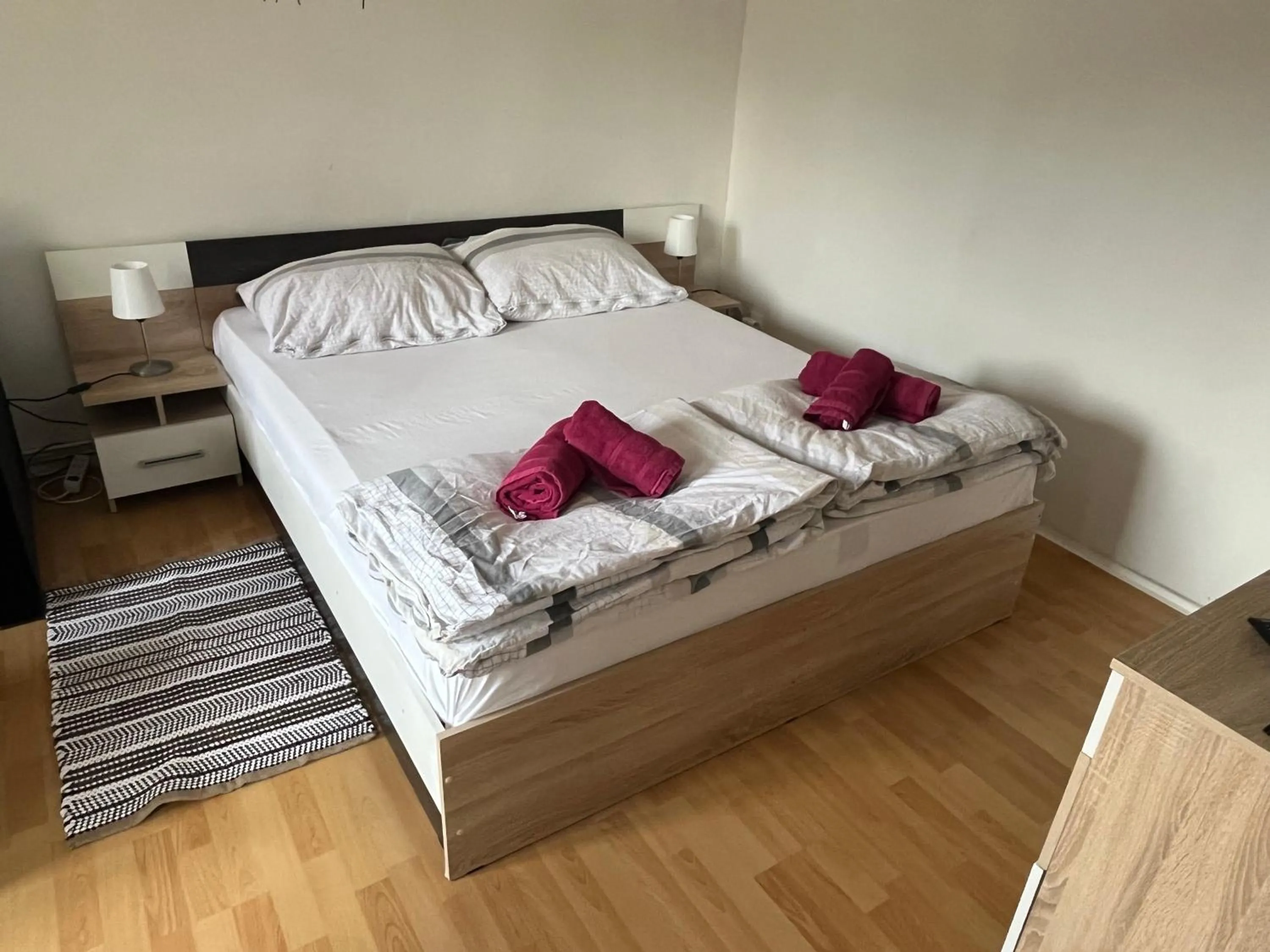 Bedroom, Bed in H@M Penzion