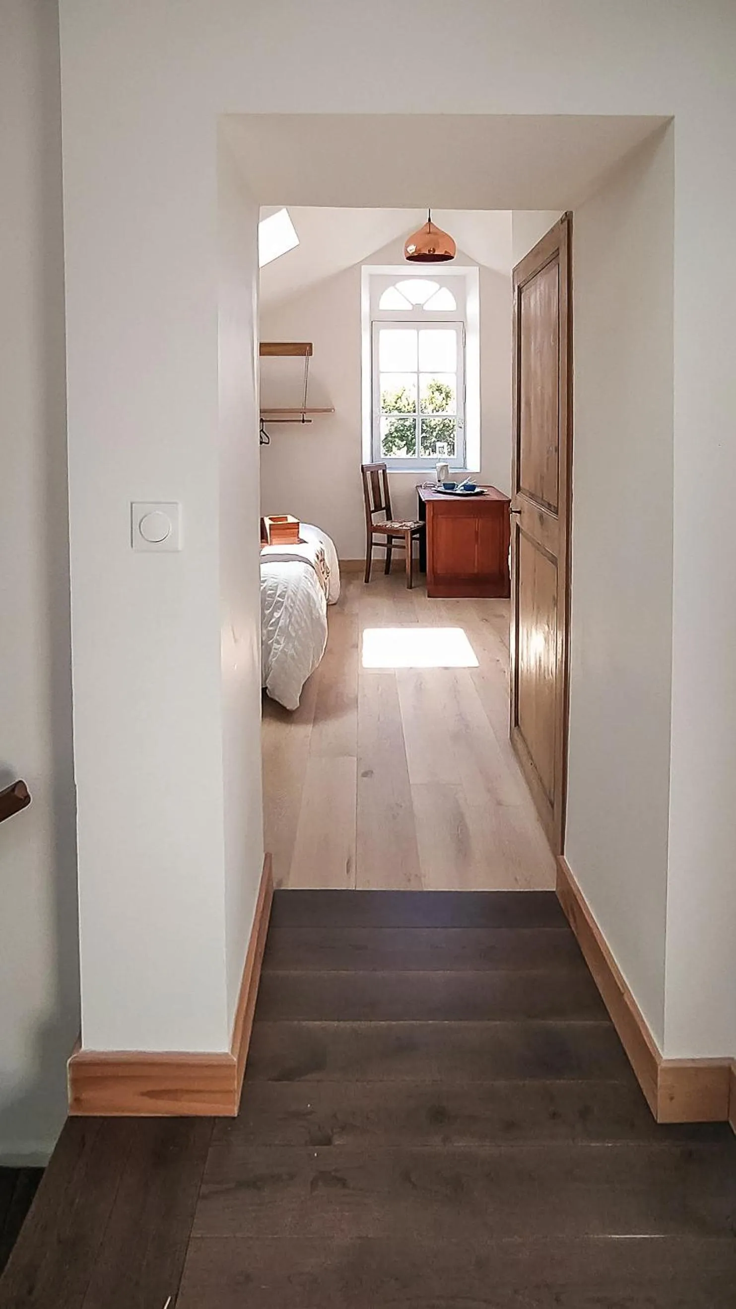 Bedroom, Bed in La Houache Chambres d'Hôtes