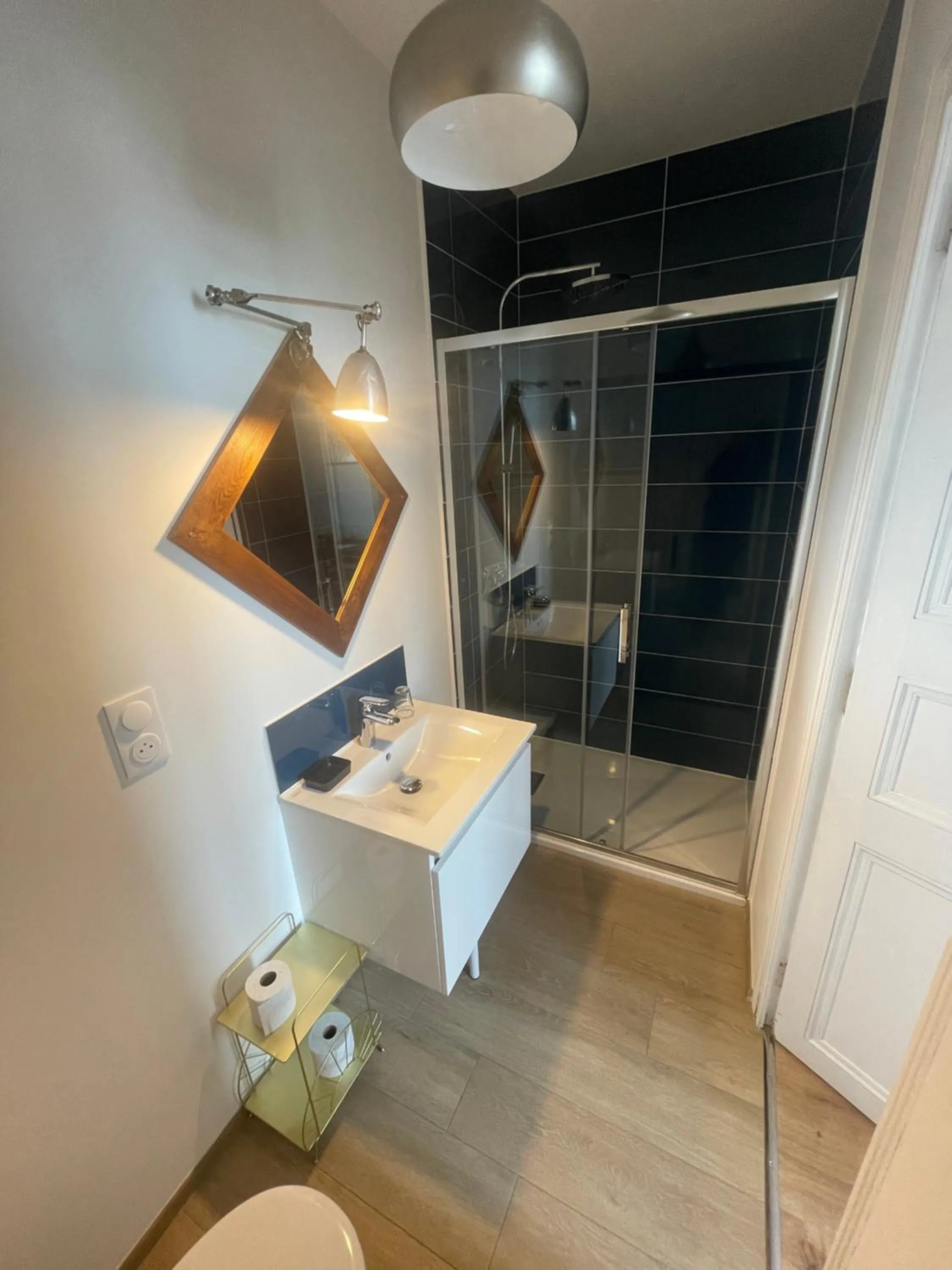 Bathroom in La Houache Chambres d'Hôtes