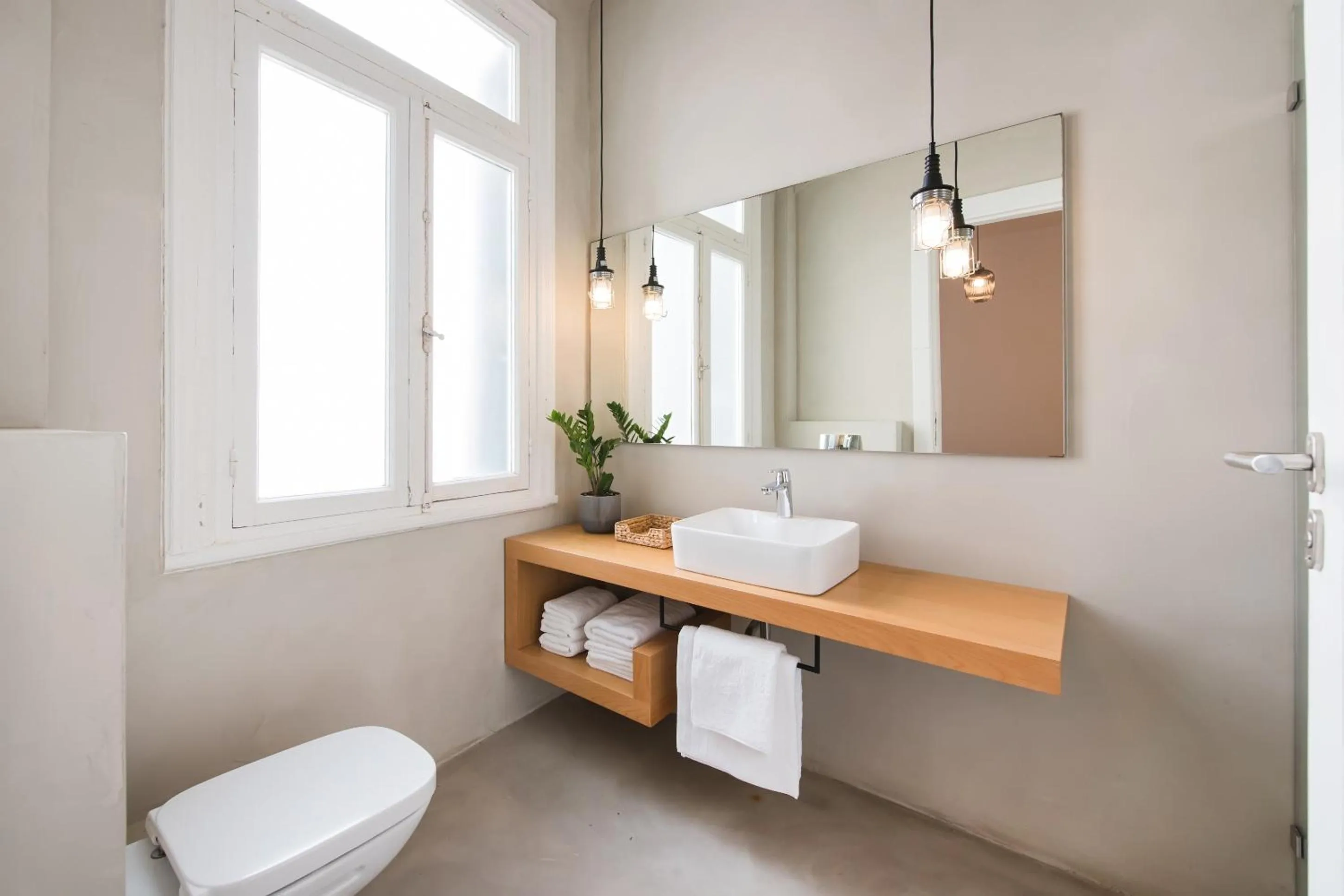 Bathroom in MONK Monastiraki Suites