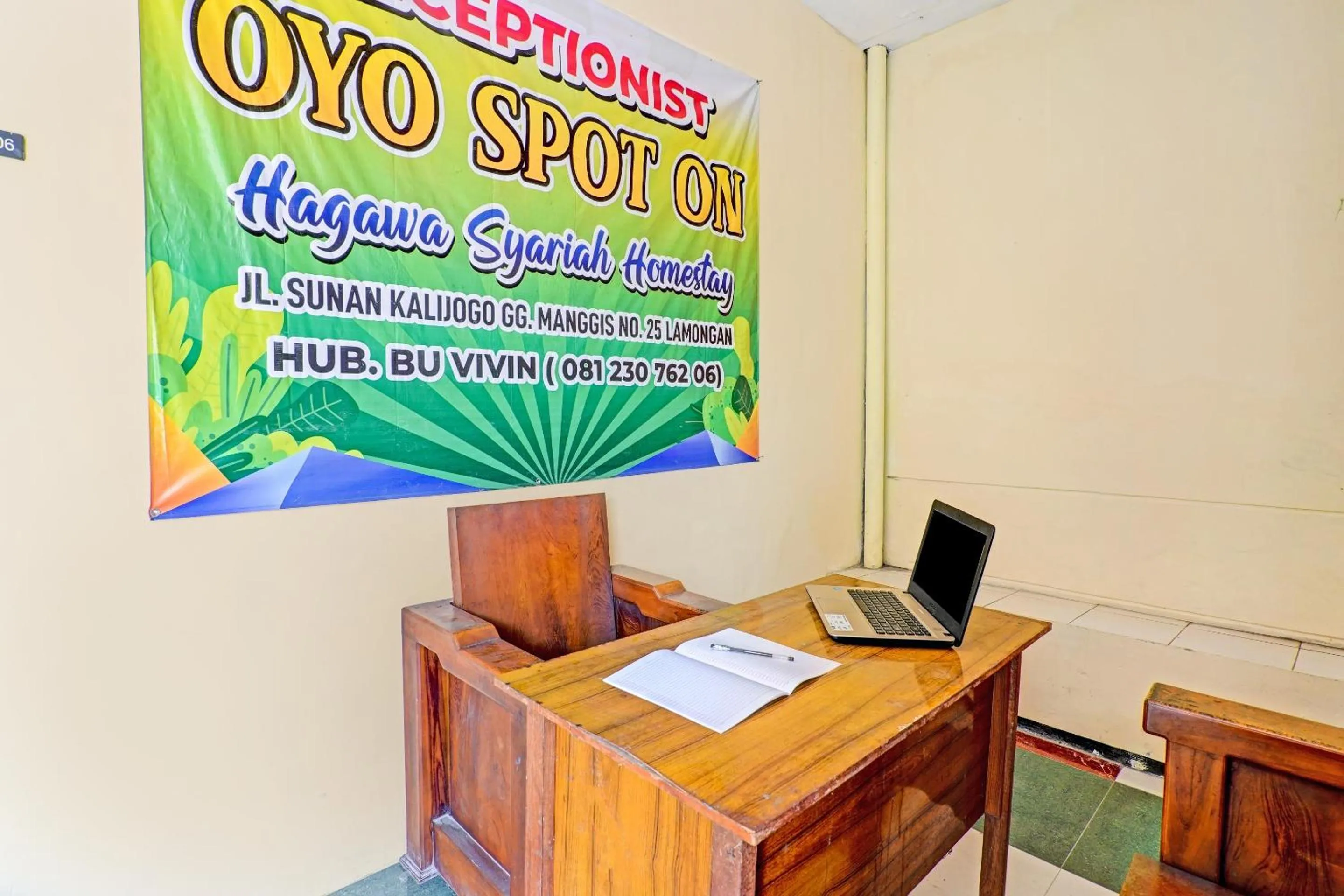 Lobby or reception in SPOT ON 90586 Hagawa Syariah Homestay