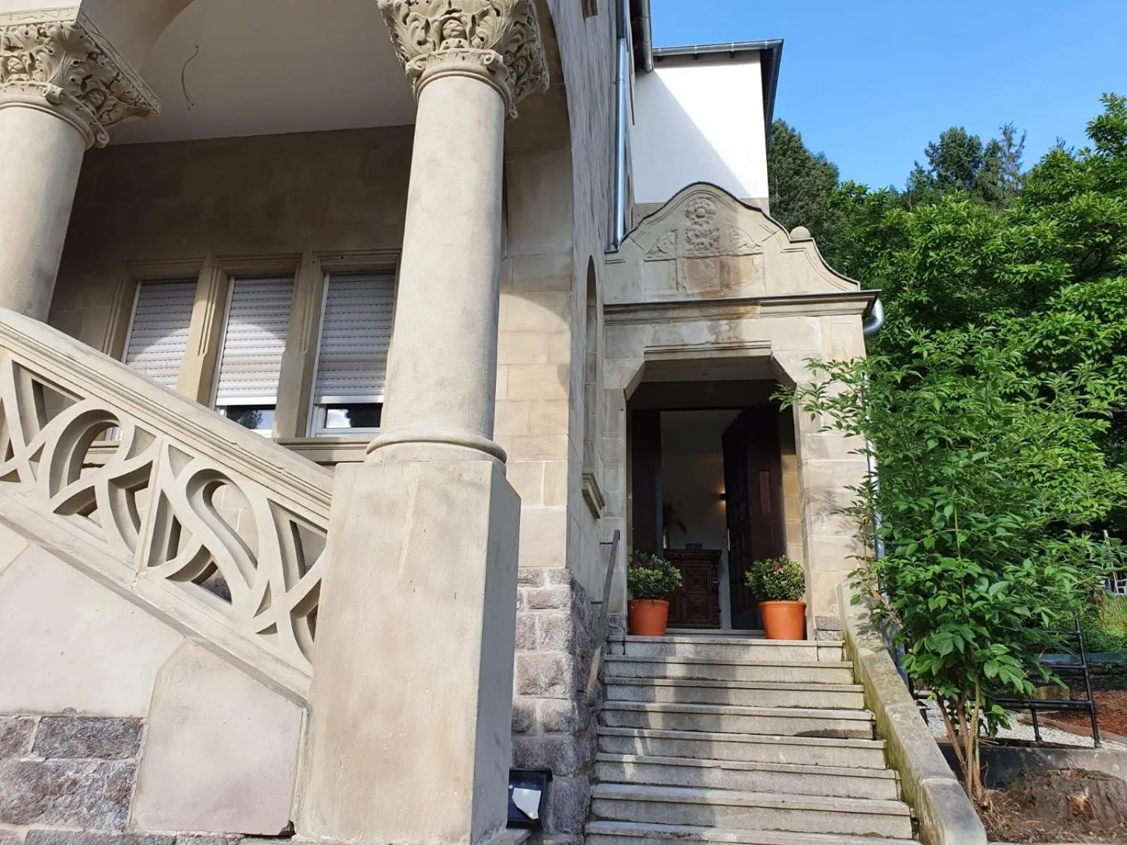 Property building in Boutique Hotel Villa Horbach