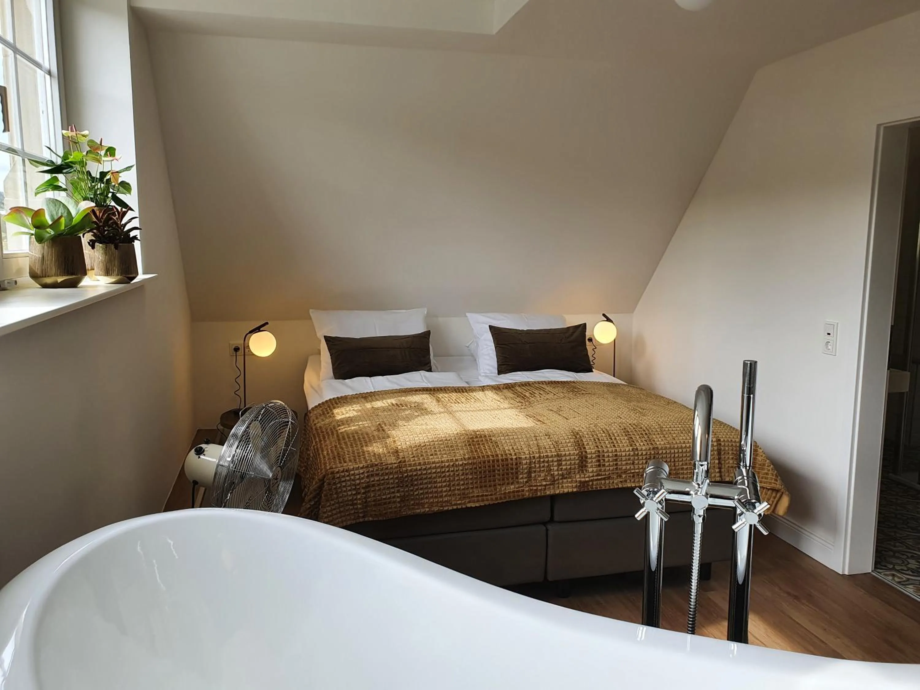 Photo of the whole room, Bed in Boutique Hotel Villa Horbach