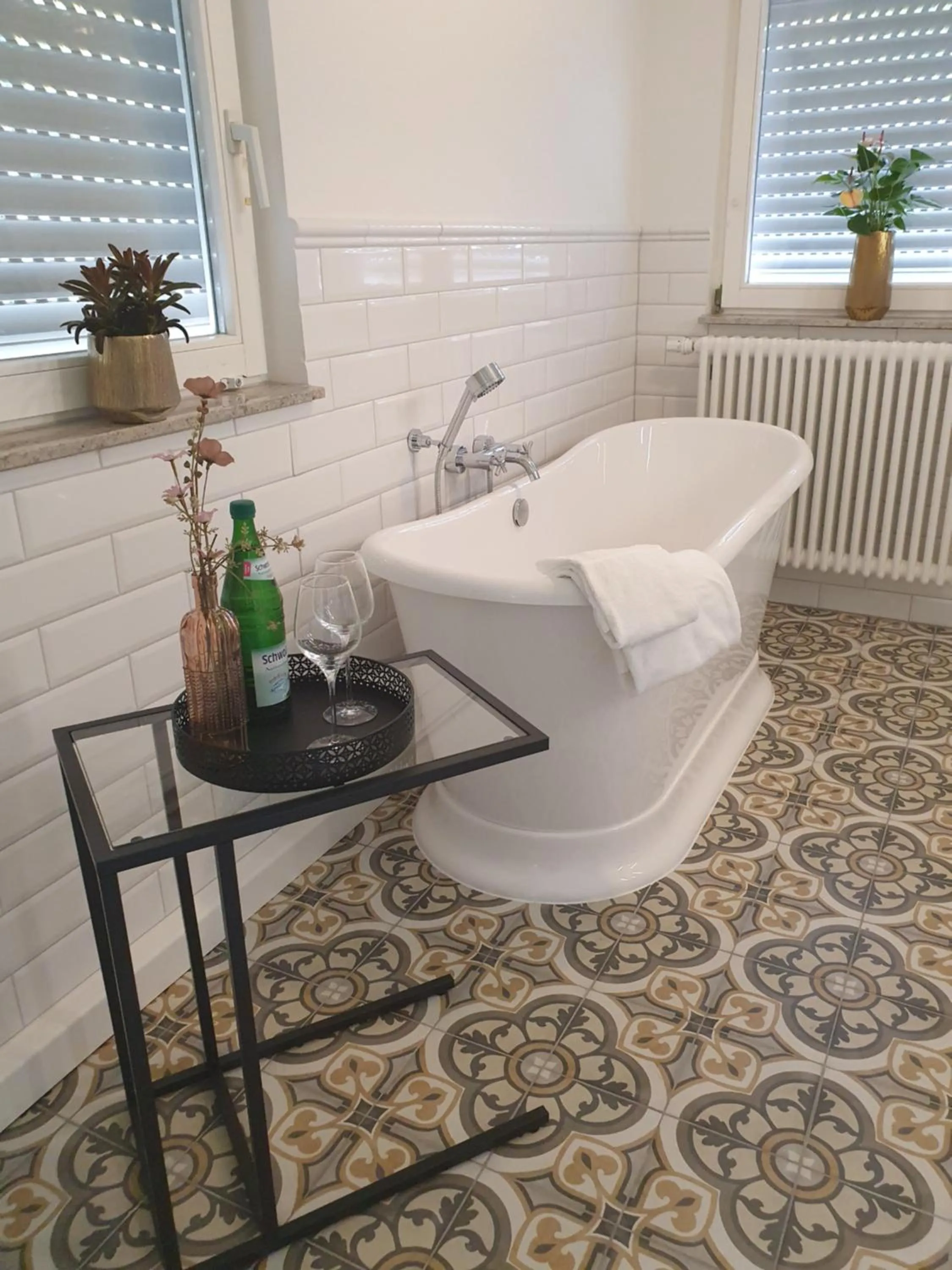 Bath in Boutique Hotel Villa Horbach