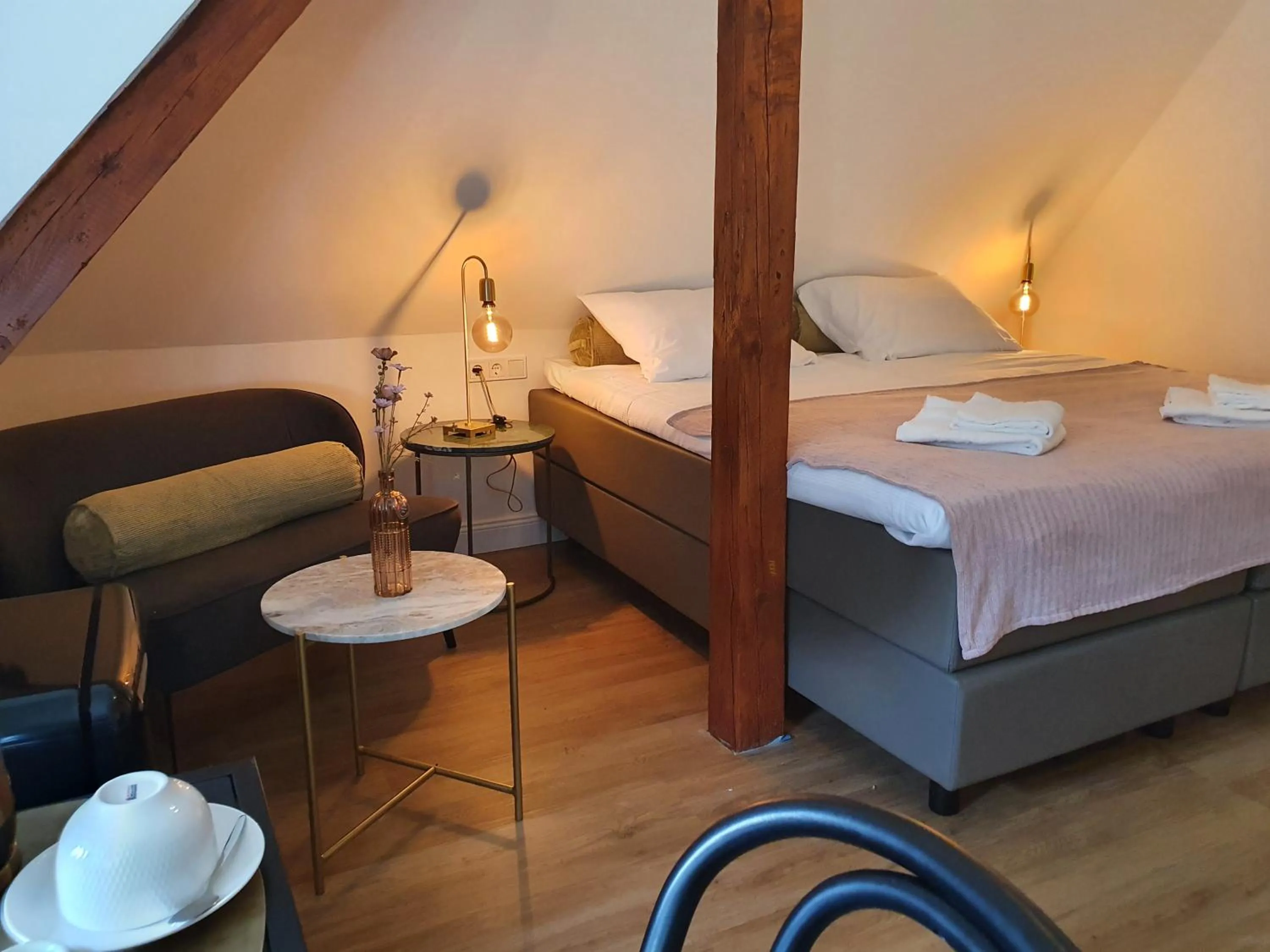Photo of the whole room, Bed in Boutique Hotel Villa Horbach