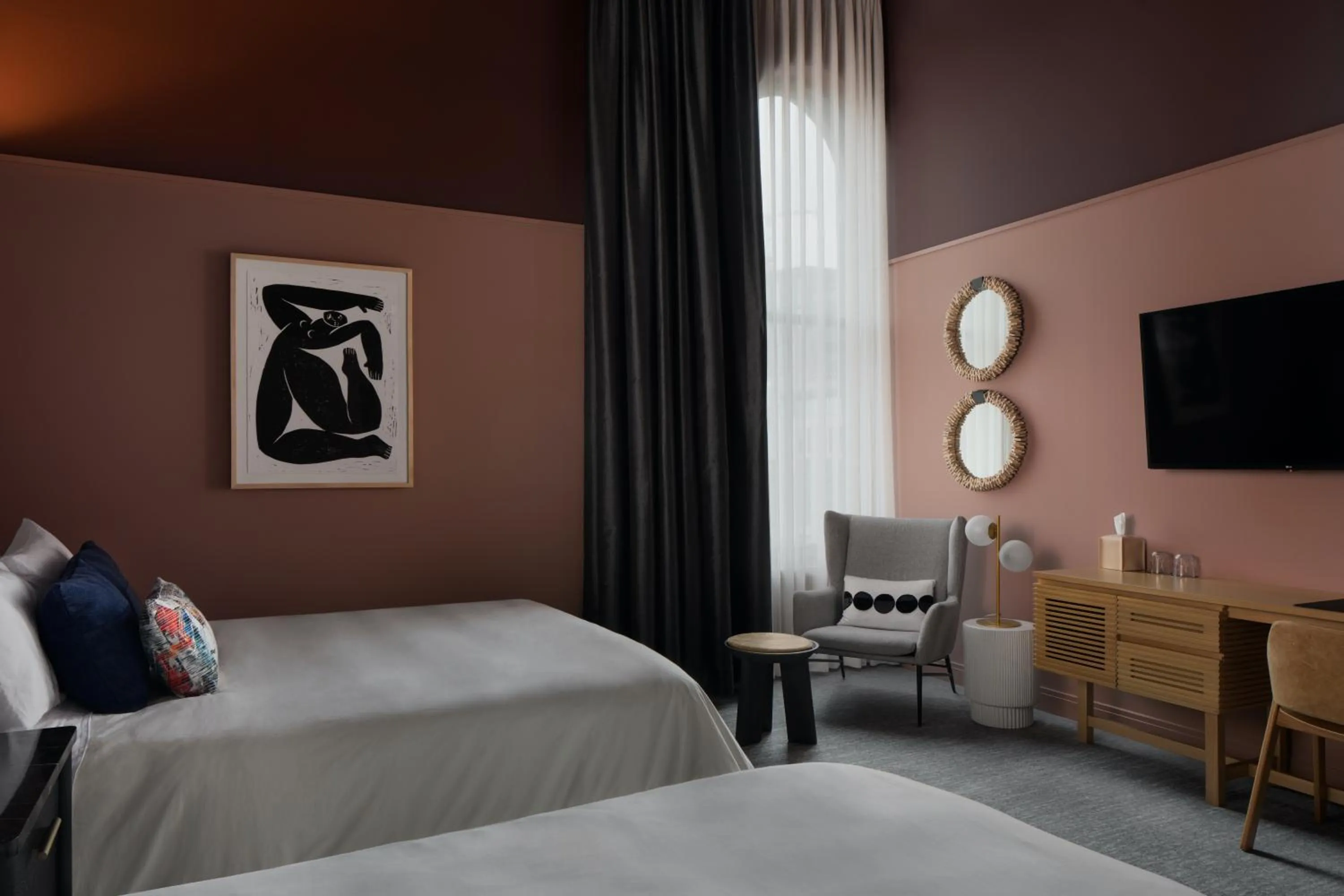 Bedroom, Bed in Kinn Guesthouse Downtown