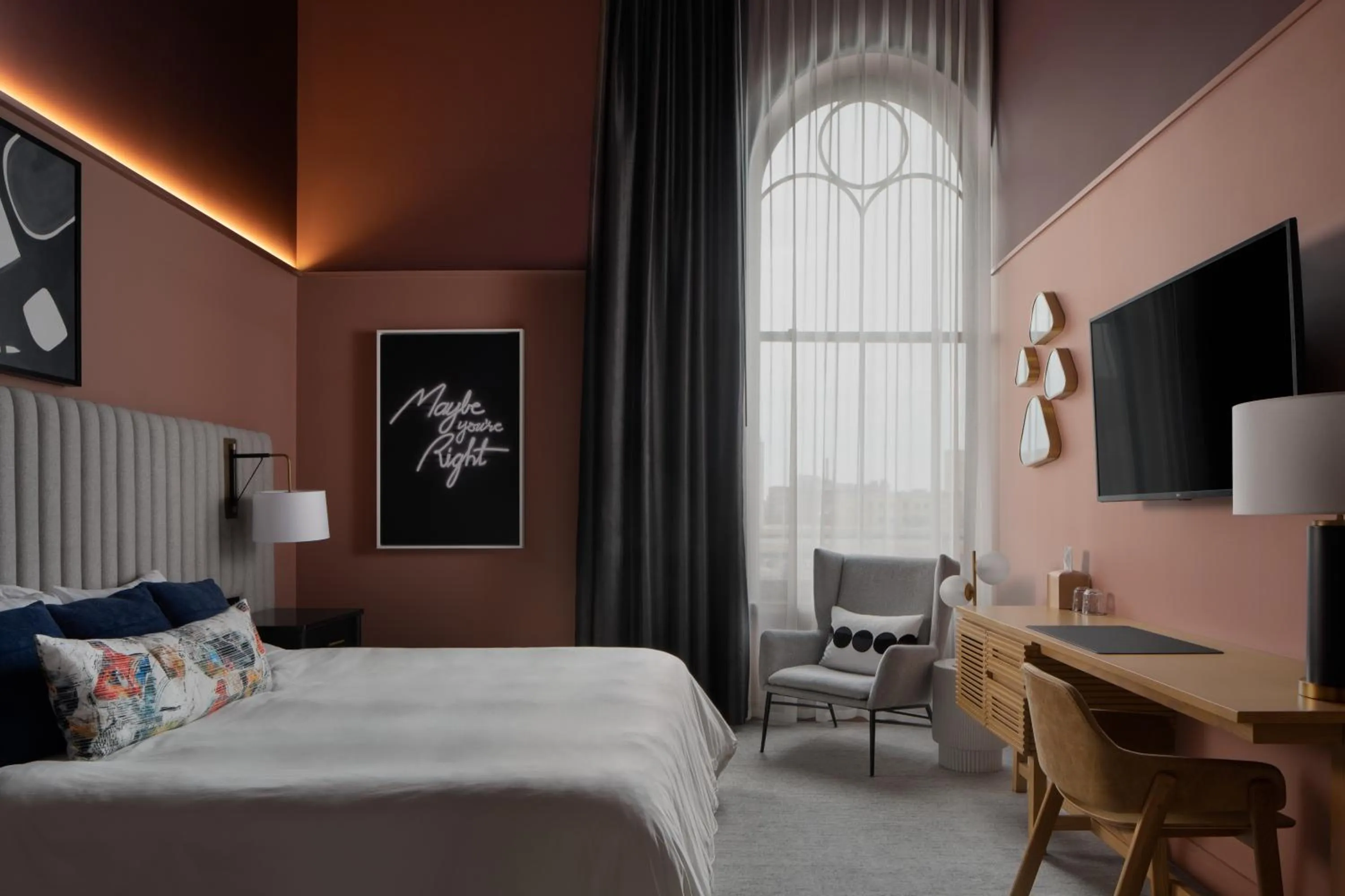 Bedroom, Bed in Kinn Guesthouse Downtown