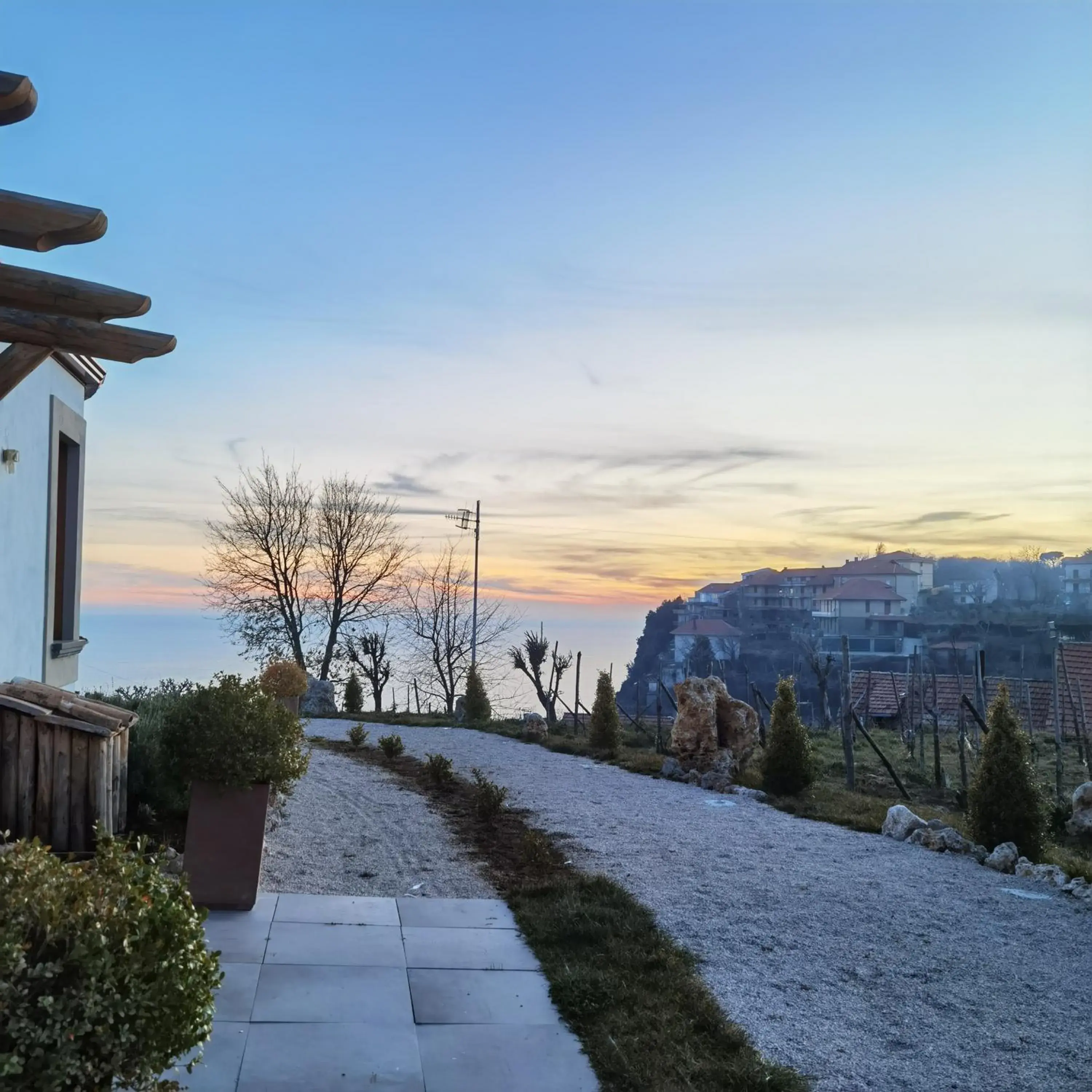 Garden view in Antichi Orti del Sole Garden view in Antichi Orti del Sole