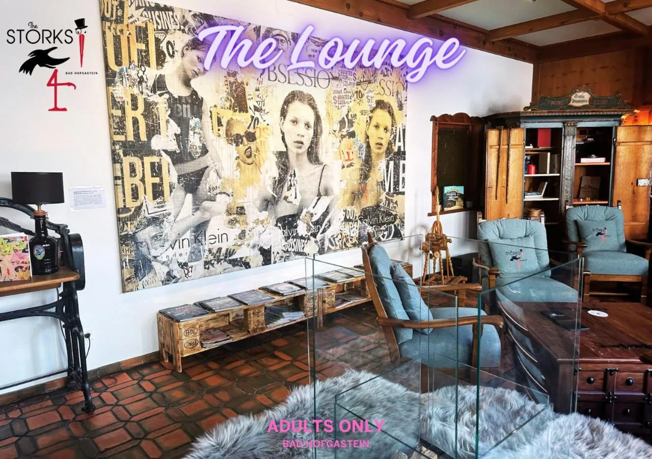 Lounge or bar in Hotel Bad Hofgastein - The STORKS - Adults Only
