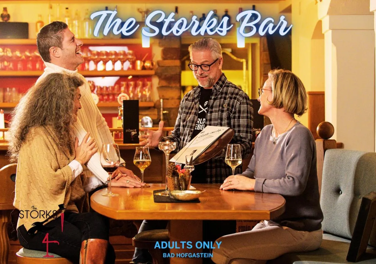 Lounge or bar in Hotel Bad Hofgastein - The STORKS - Adults Only