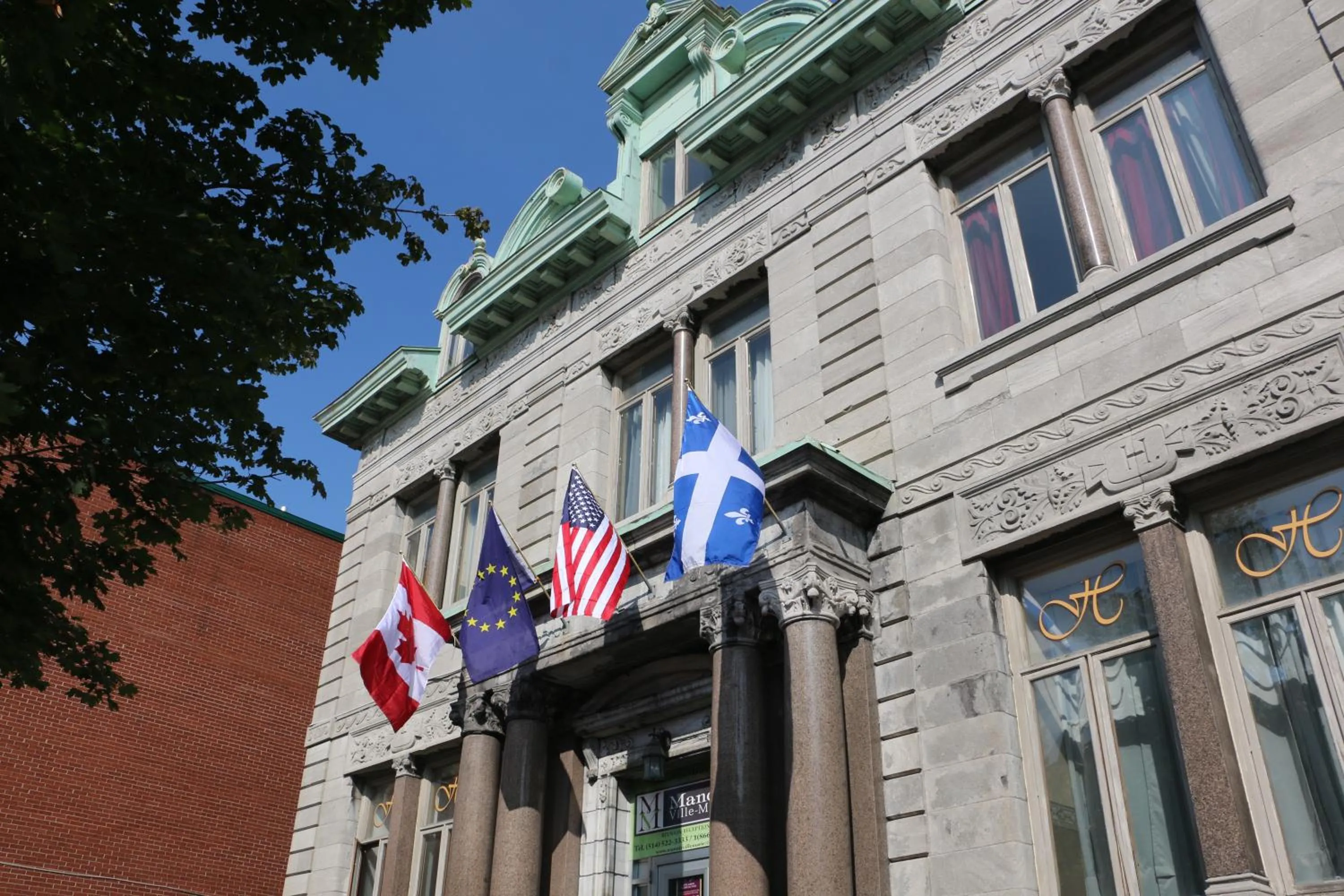 Facade/entrance in Hotel Auberge Manoir Ville Marie