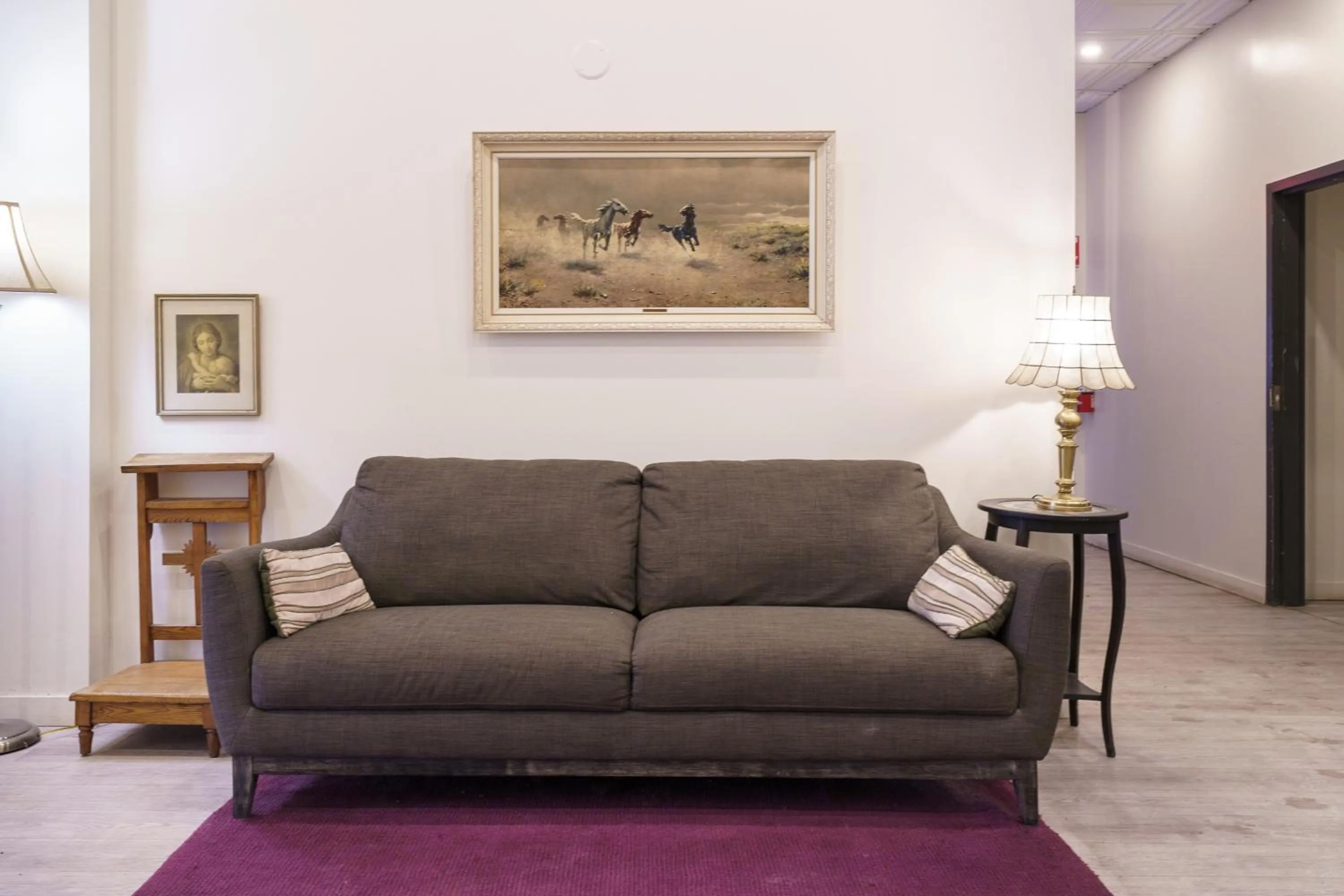 Lobby or reception in Hotel Auberge Manoir Ville Marie