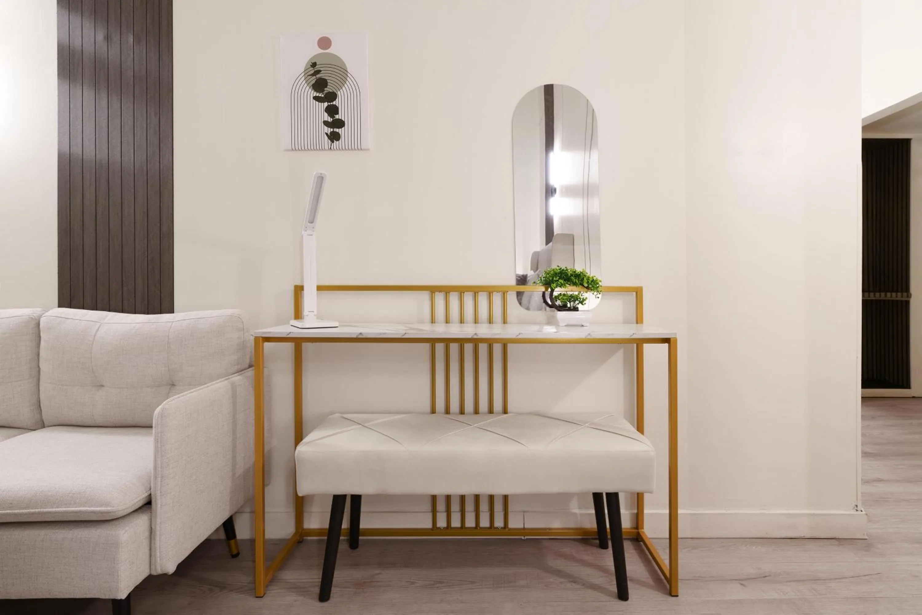 Seating area in Hotel Auberge Manoir Ville Marie